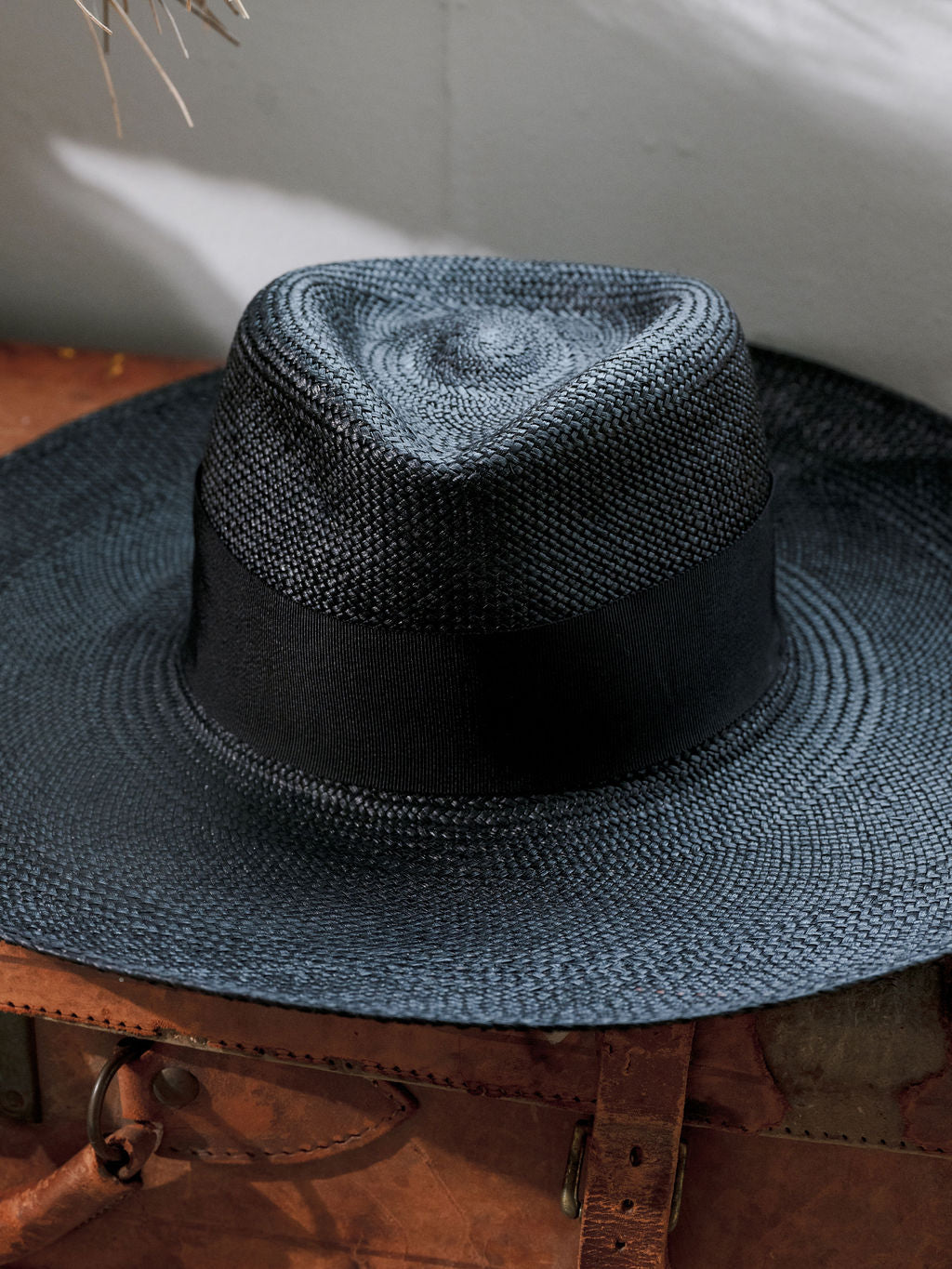 WAKEFIELD WITH WIDE GROSGRAIN RIBBON TRIM