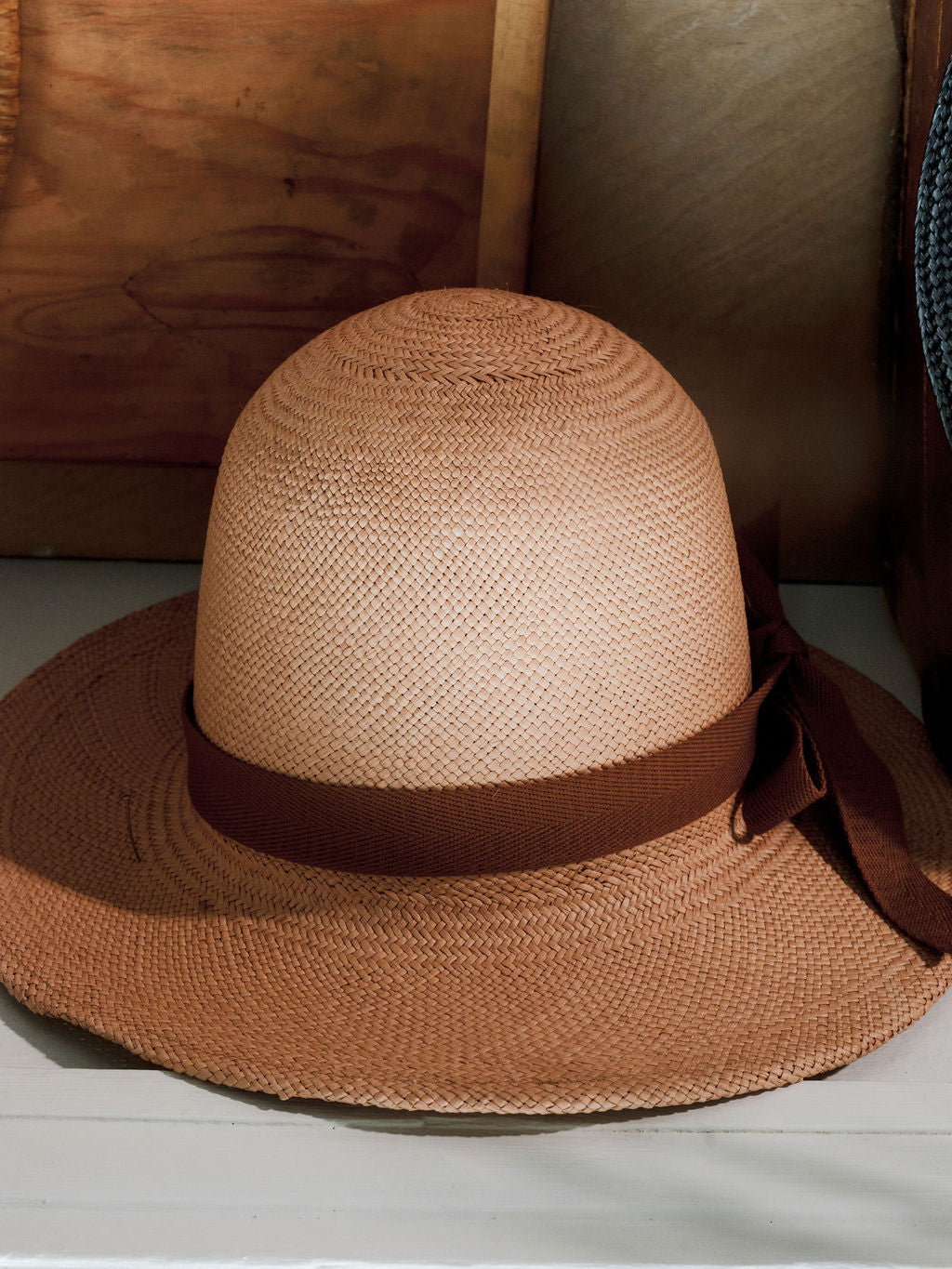 VIOLETTO WITH TWILL BOW TRIM