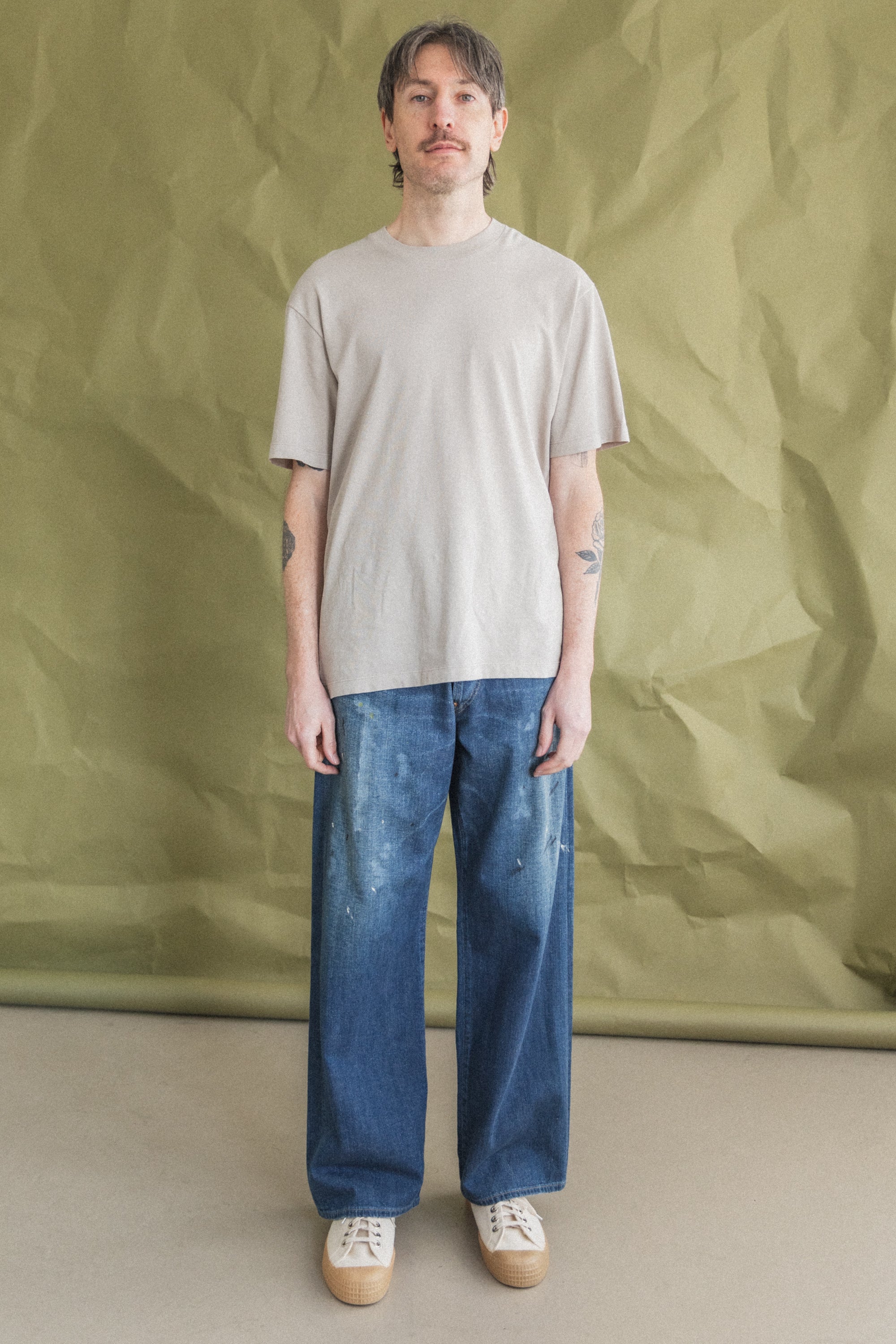 ATHENS TEE IN CONCRETE