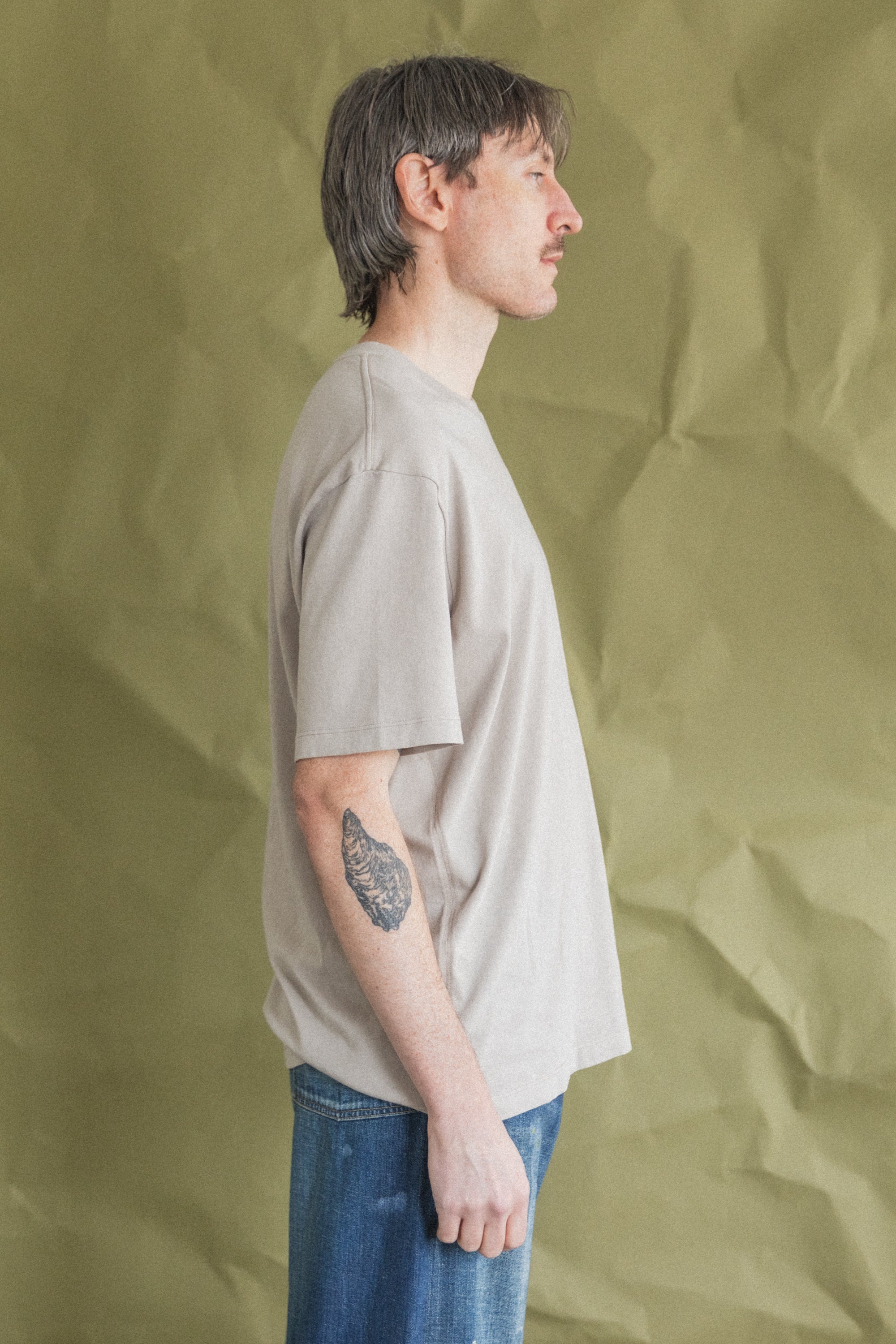 ATHENS TEE IN CONCRETE