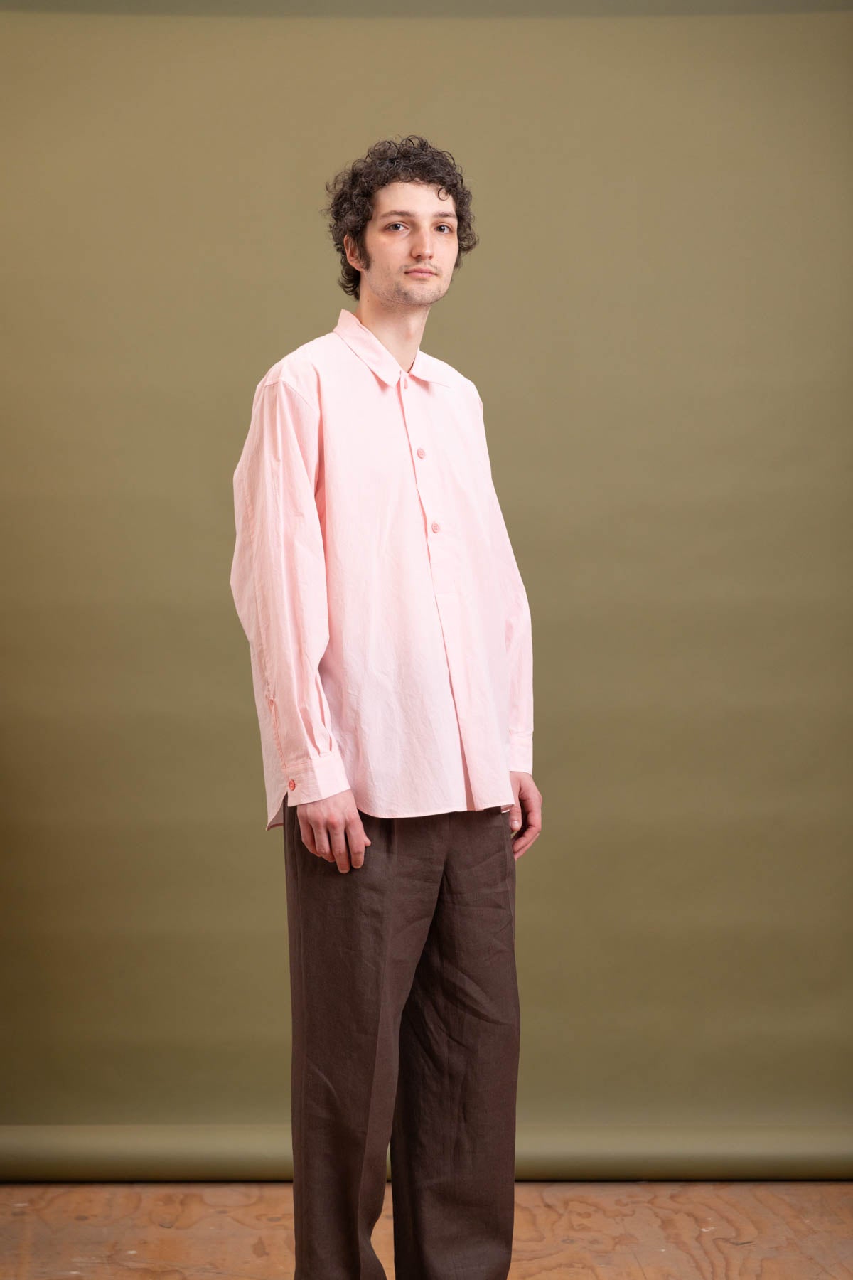 R18 S2 PULLOVER SHIRT IN FLOWER CORDLANE