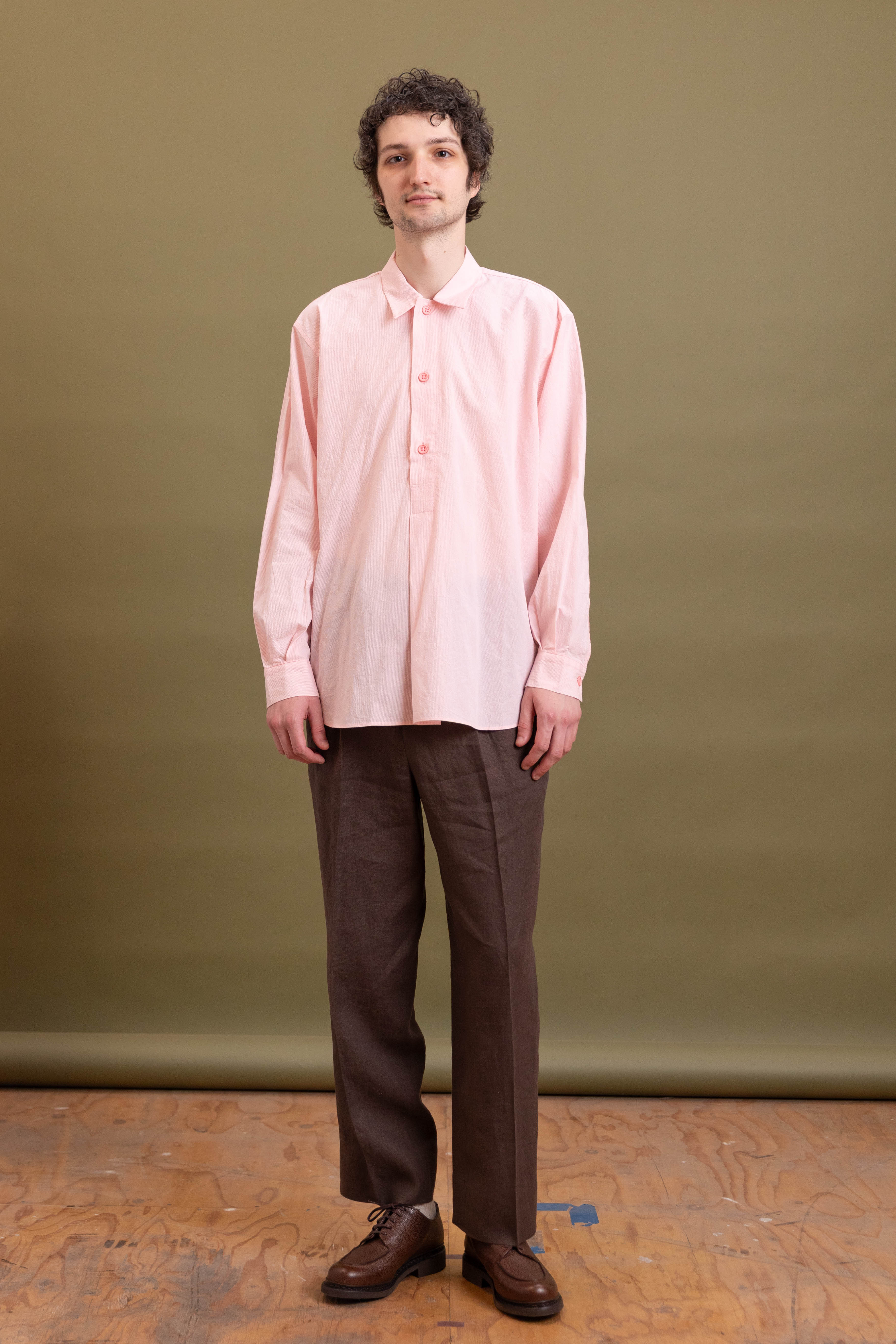 R18 S2 PULLOVER SHIRT IN FLOWER CORDLANE