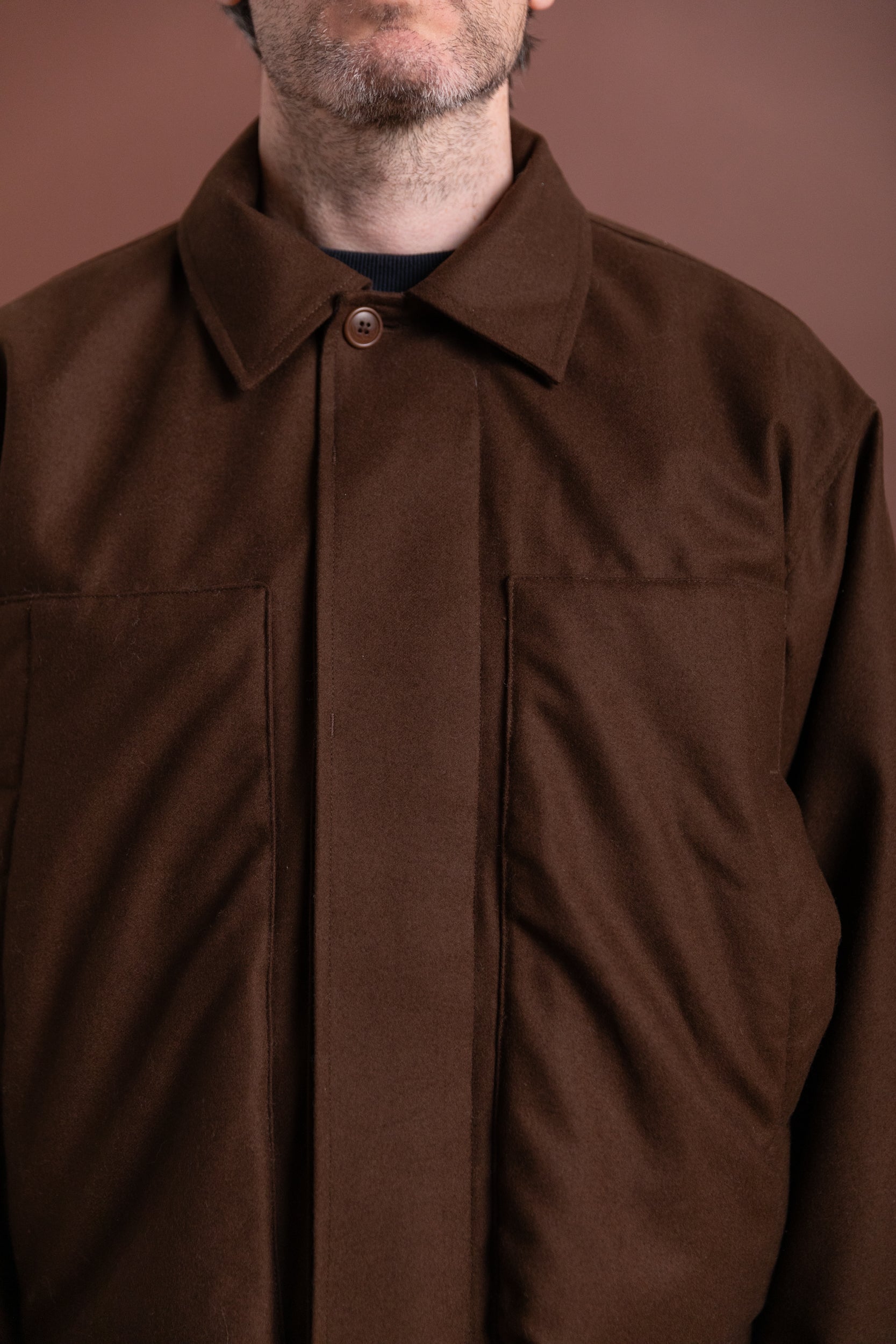 NOVO JACKET IN TOBACCO