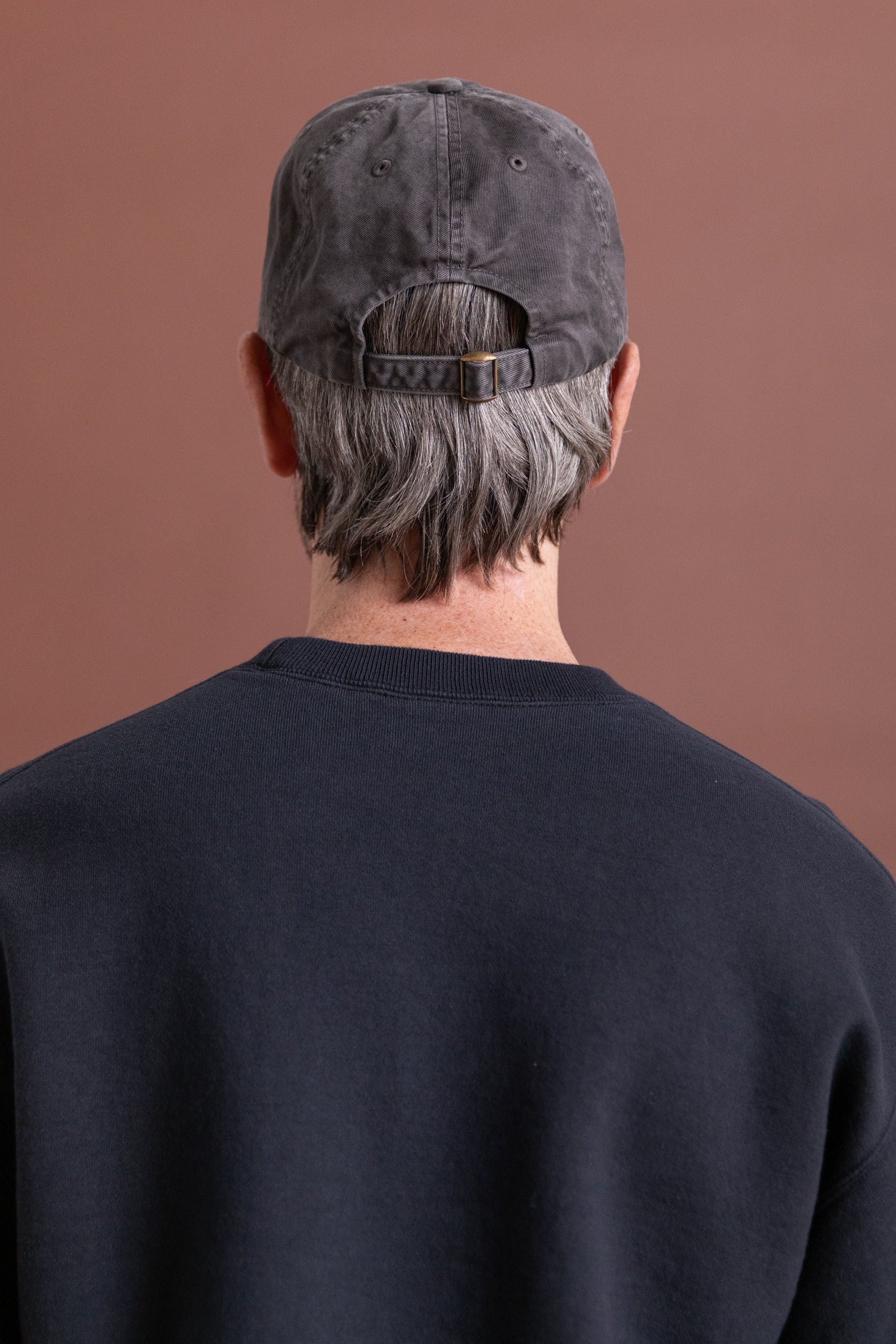 PRODUCT DYED FINX CHINO CAP MADE BY KIJIMATAKAYUKI IN DUSTY GRAY