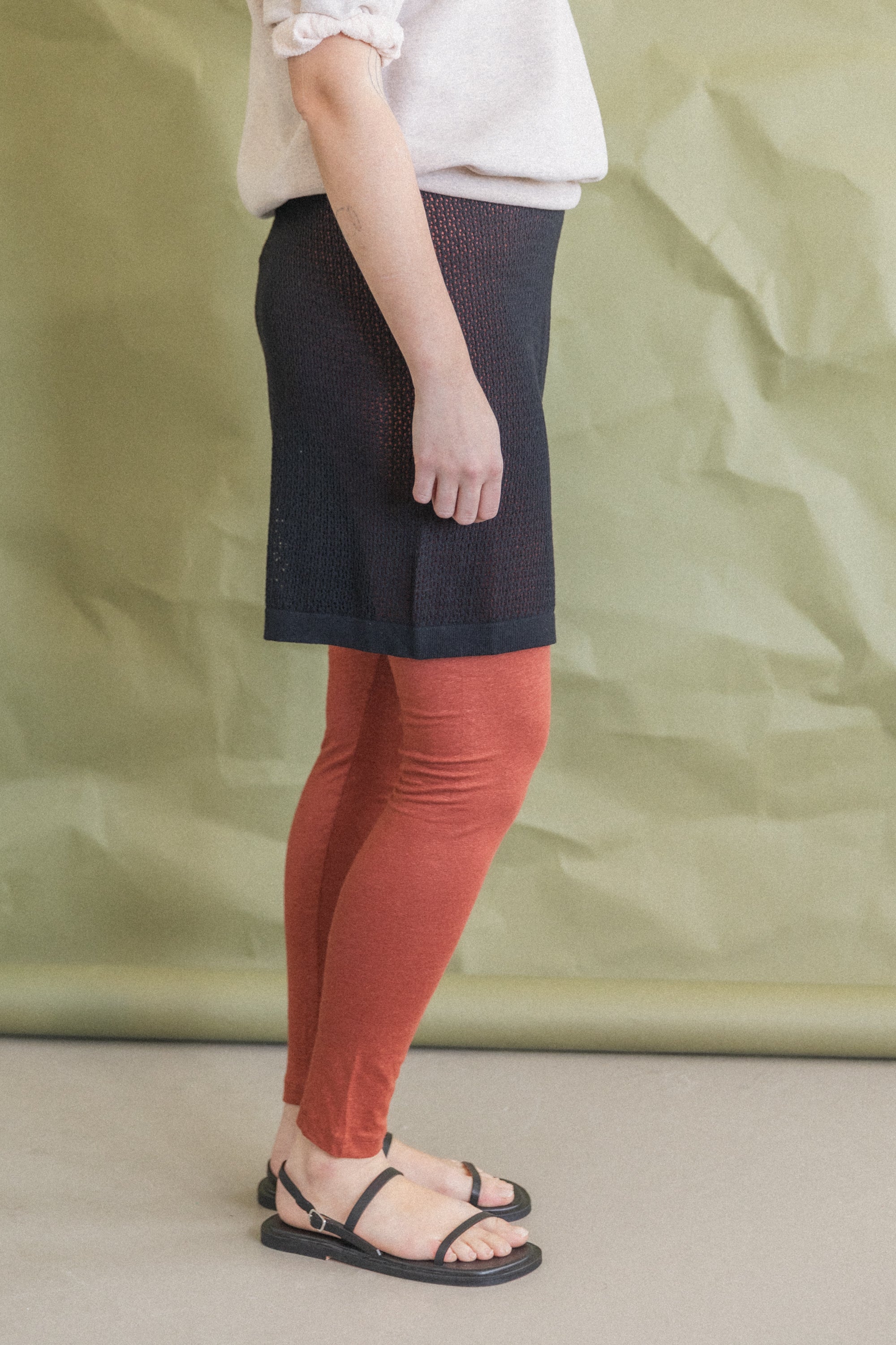 JOHN KNIT SHORT IN BLACK