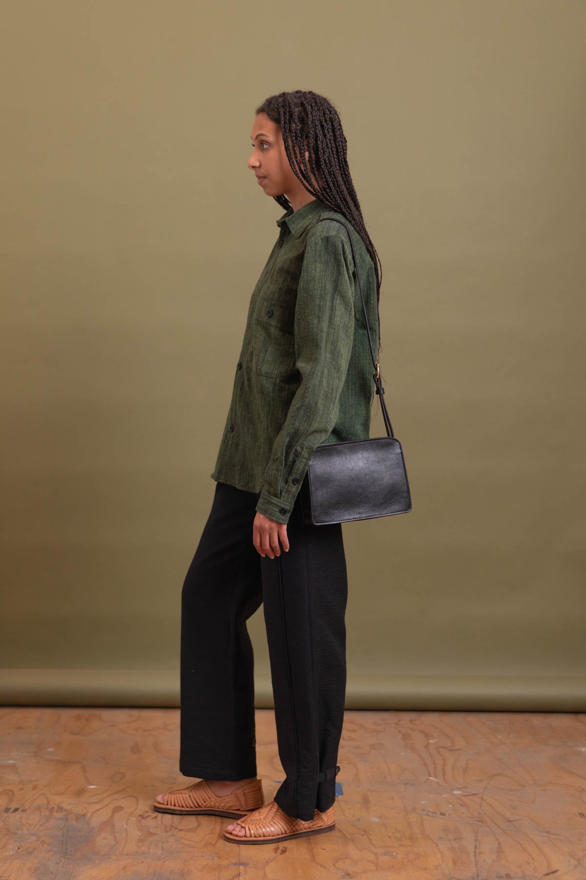 ANNI IN BLACK LEATHER