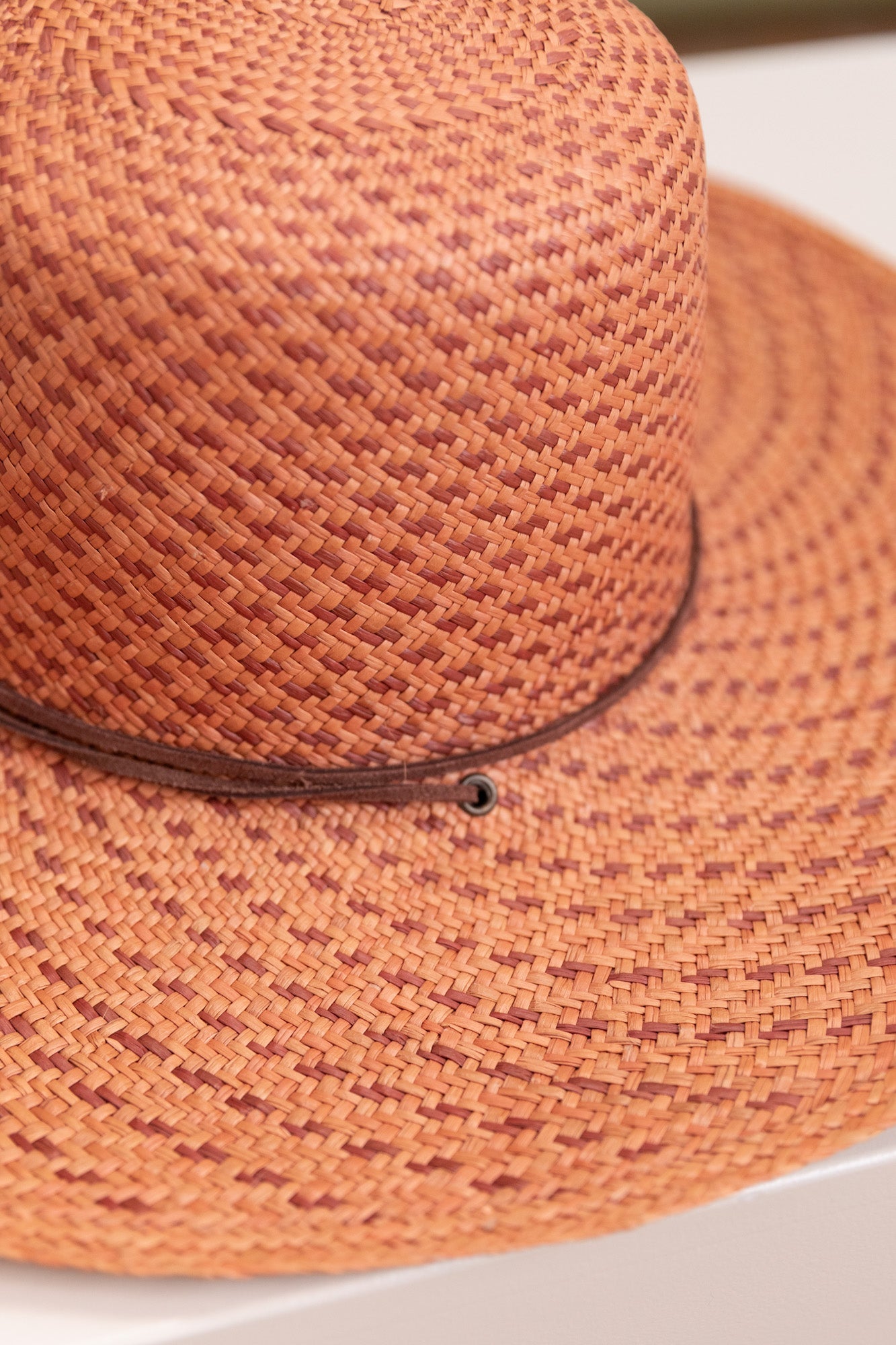 ALDER HAT IN TOQUILLA STRAW