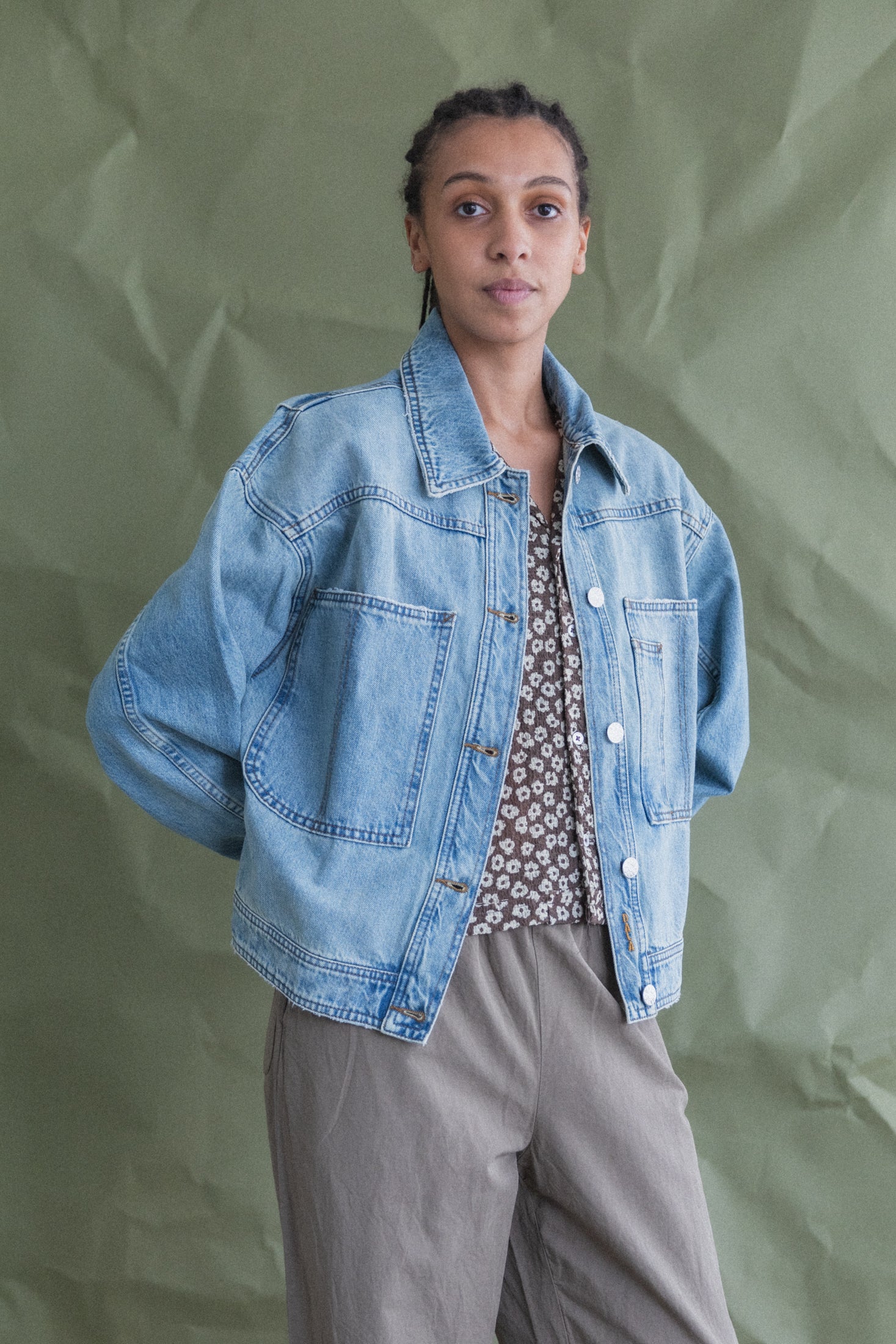 LIDO JACKET IN CANYON DENIM