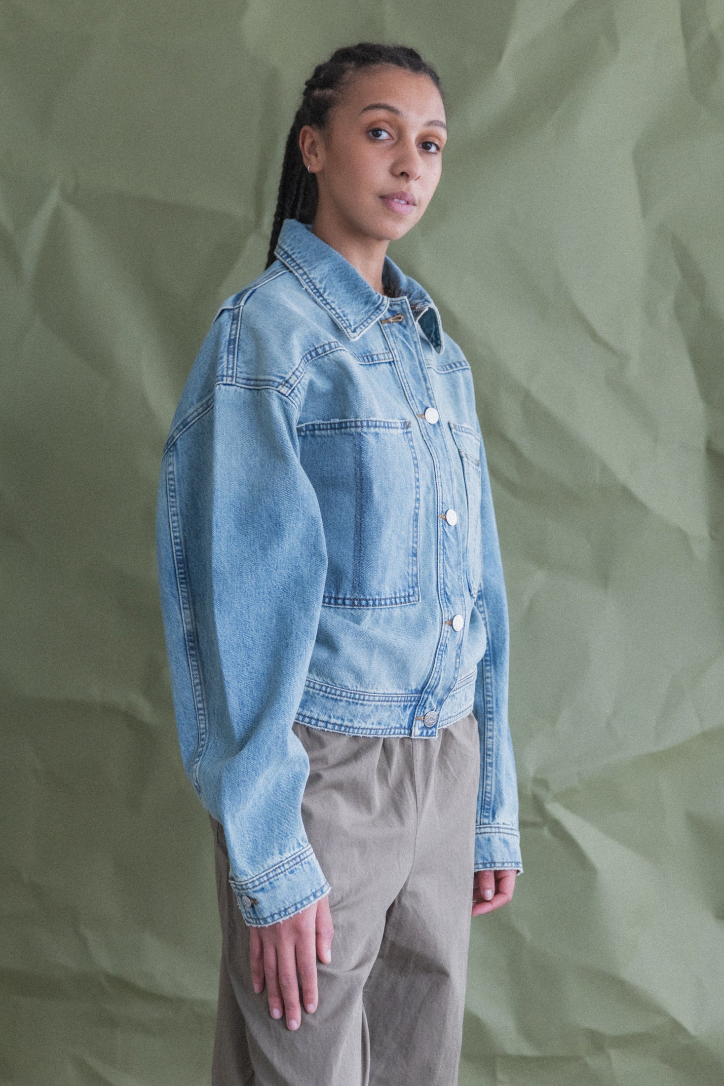 LIDO JACKET IN CANYON DENIM