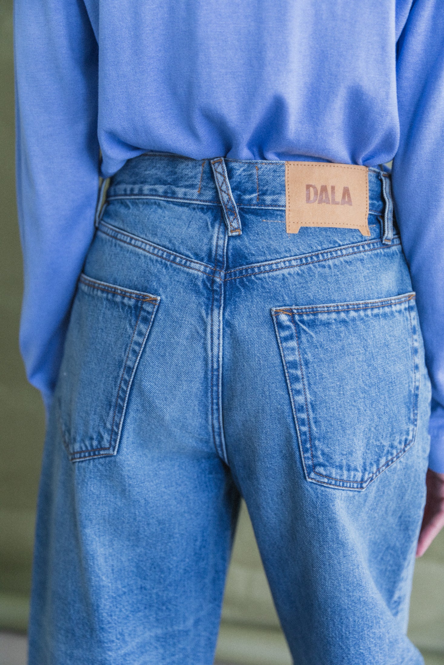 LIDO JEANS IN CORNFLOWER DENIM