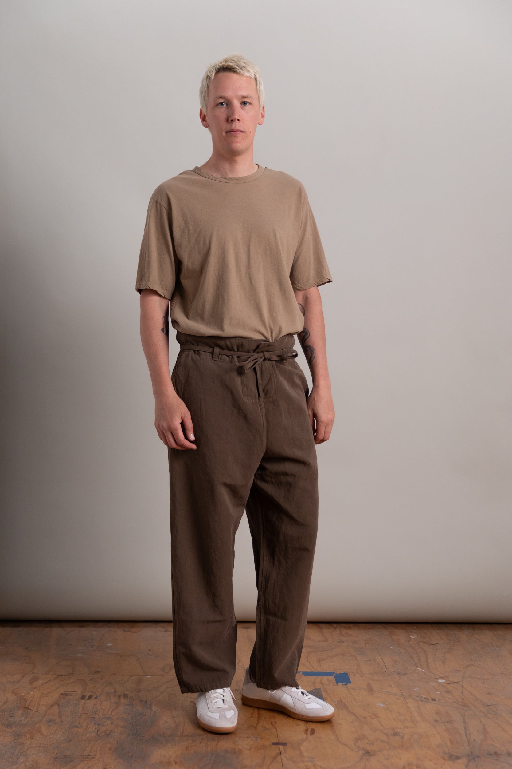GABA TRAVELLER EASY PANTS IN CUB BROWN