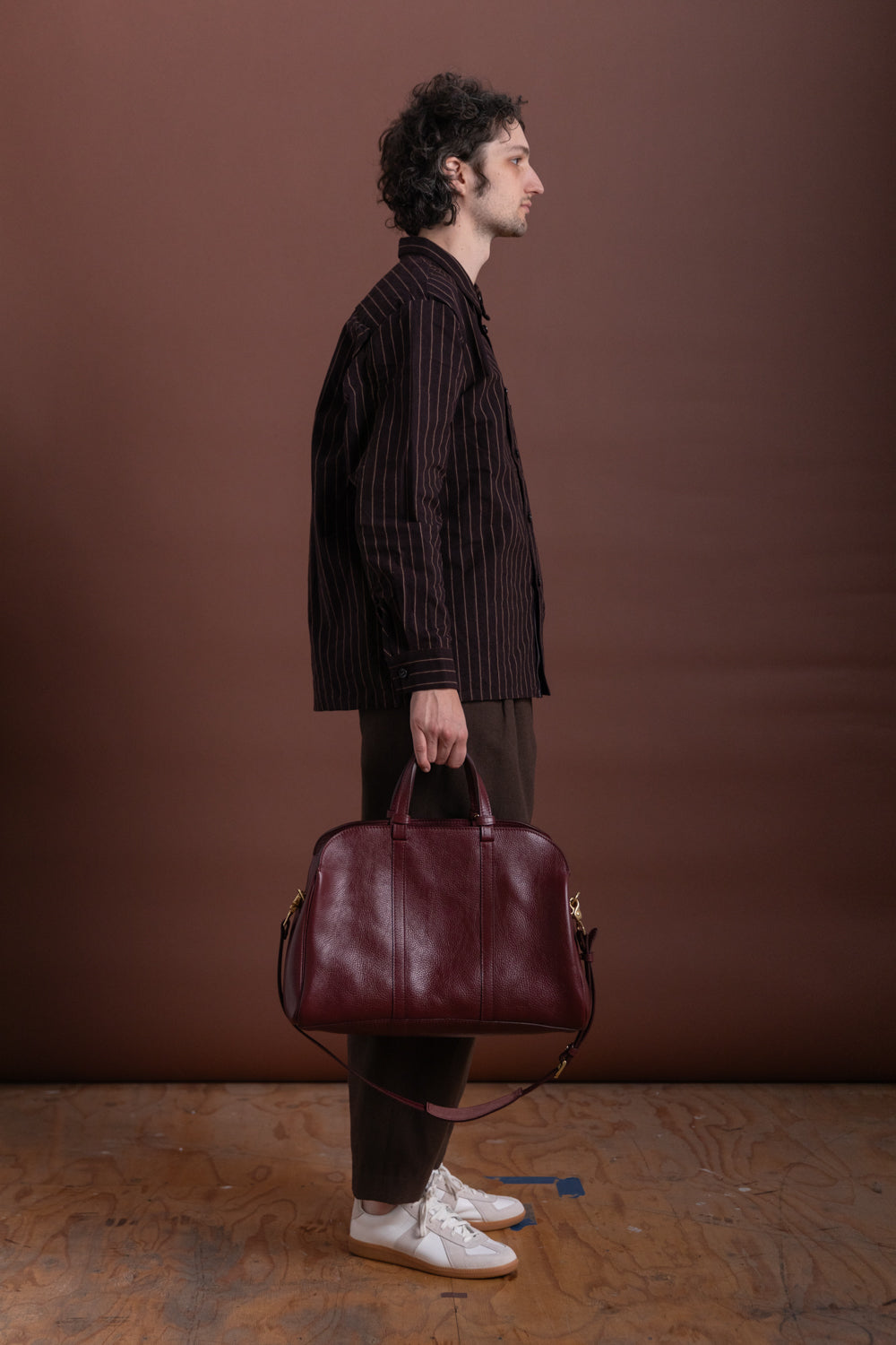 RHODES SMALL DUFFEL IN SUMAC