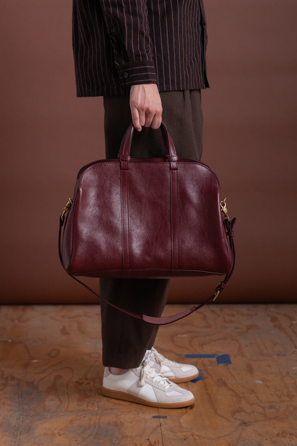 RHODES SMALL DUFFEL IN SUMAC