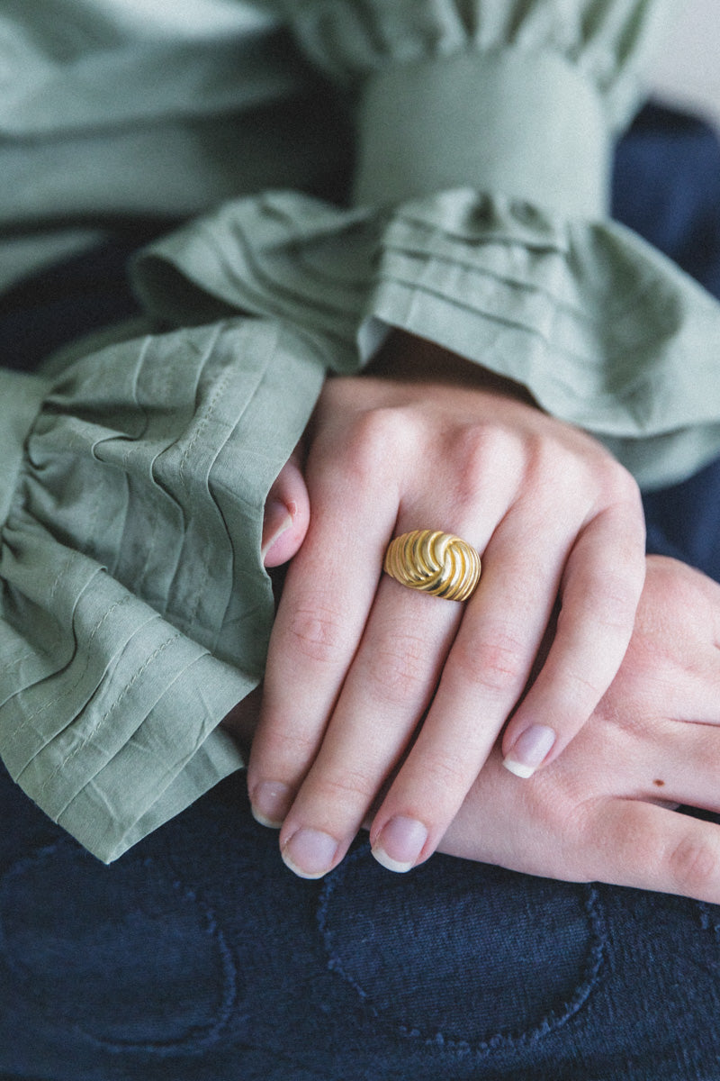 TIRSO RING IN BRONZE
