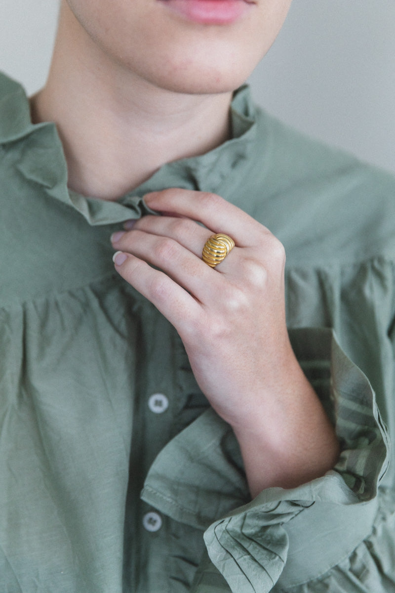 TIRSO RING IN BRONZE