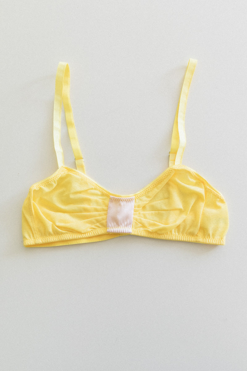 UMA BRALETTE IN SPARK COTTON AND SILK