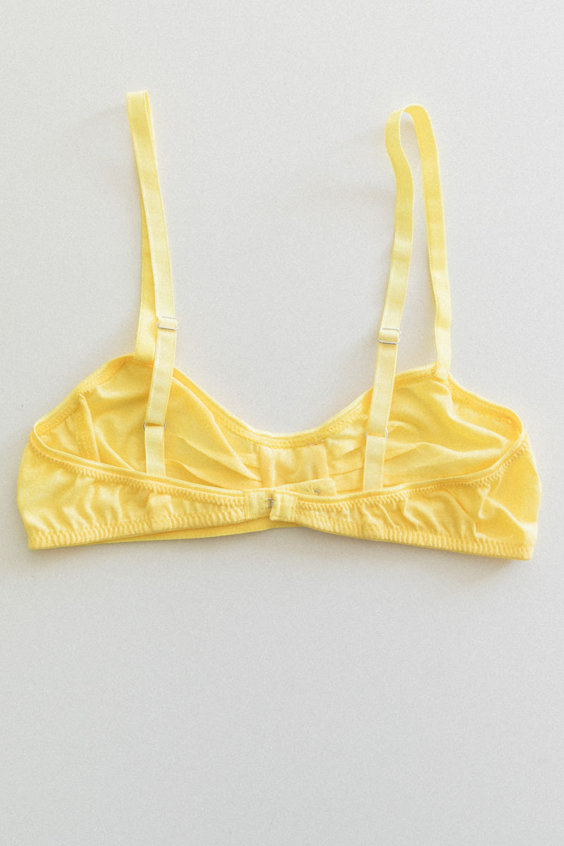 UMA BRALETTE IN SPARK COTTON AND SILK
