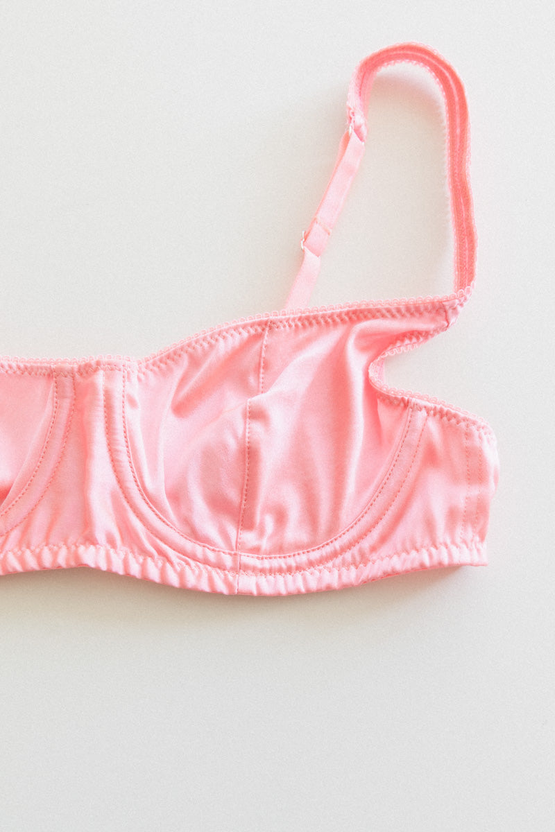 GITA UNDERWIRE BRA IN PRIMA SILK CHARMEUSE