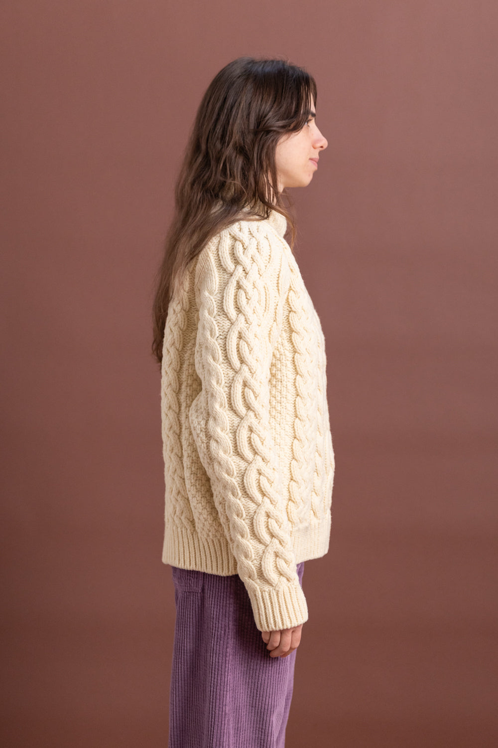 LENS SWEATER IN ARLES MERINO WOOL