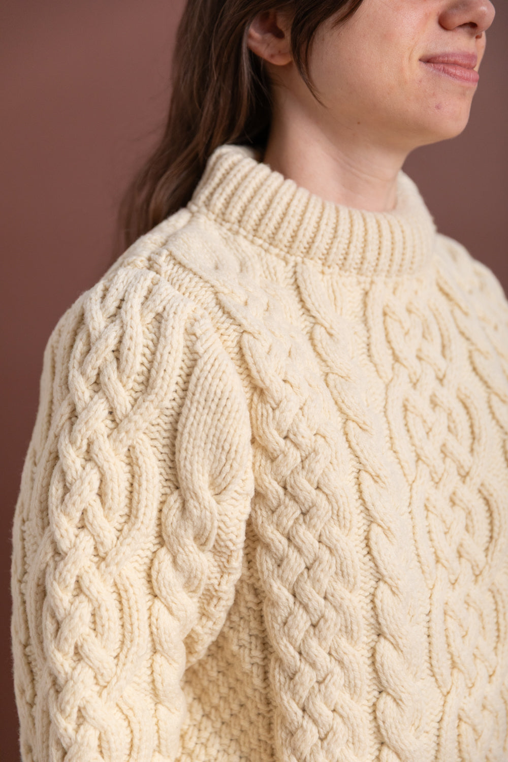 LENS SWEATER IN ARLES MERINO WOOL