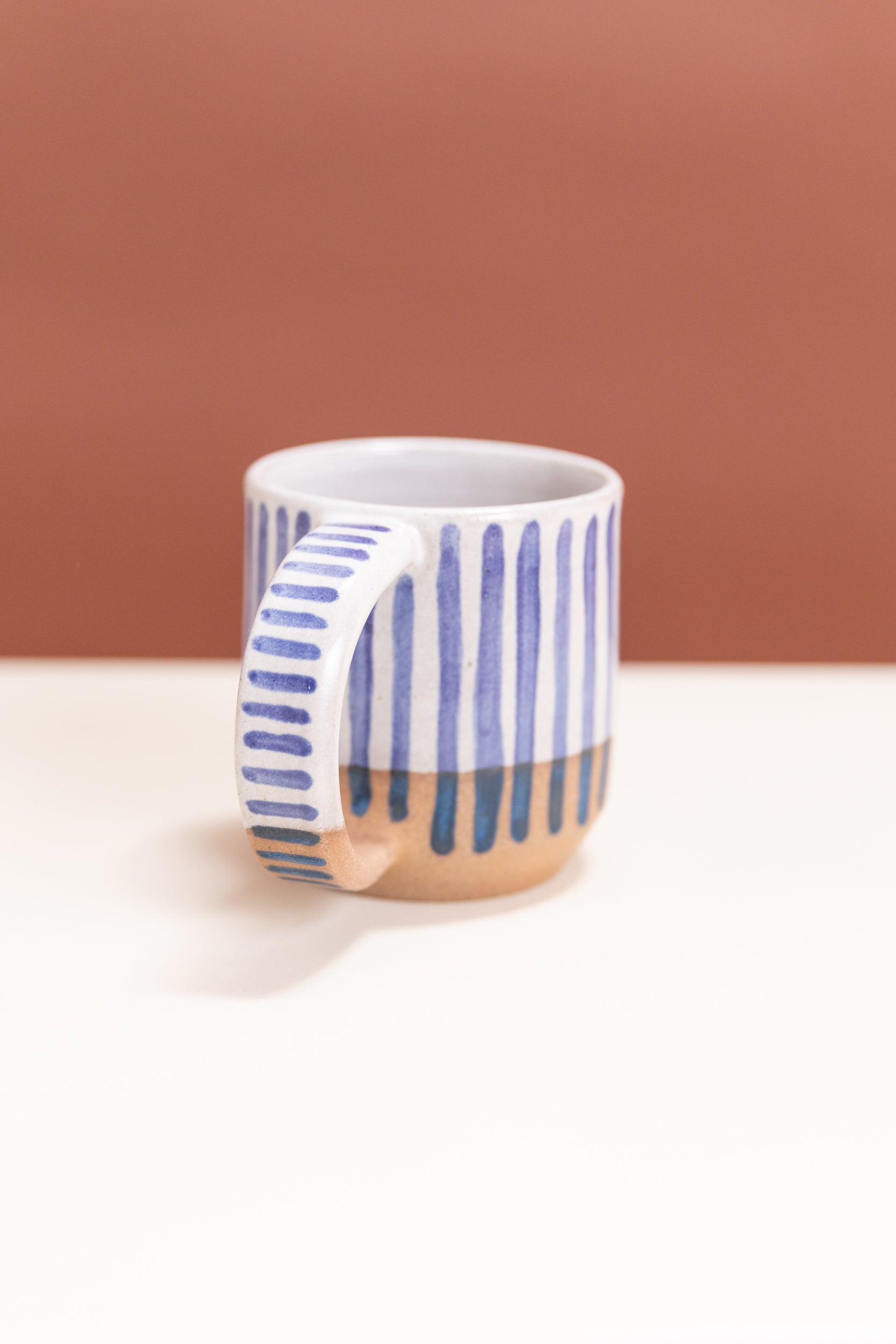 BLUE STRIPED MUG 1