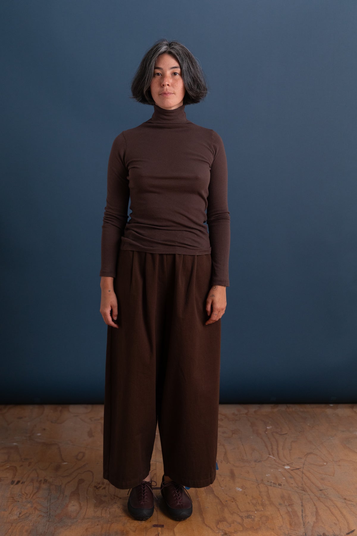 TURTLENECK LONG SLEEVE IN PLUM
