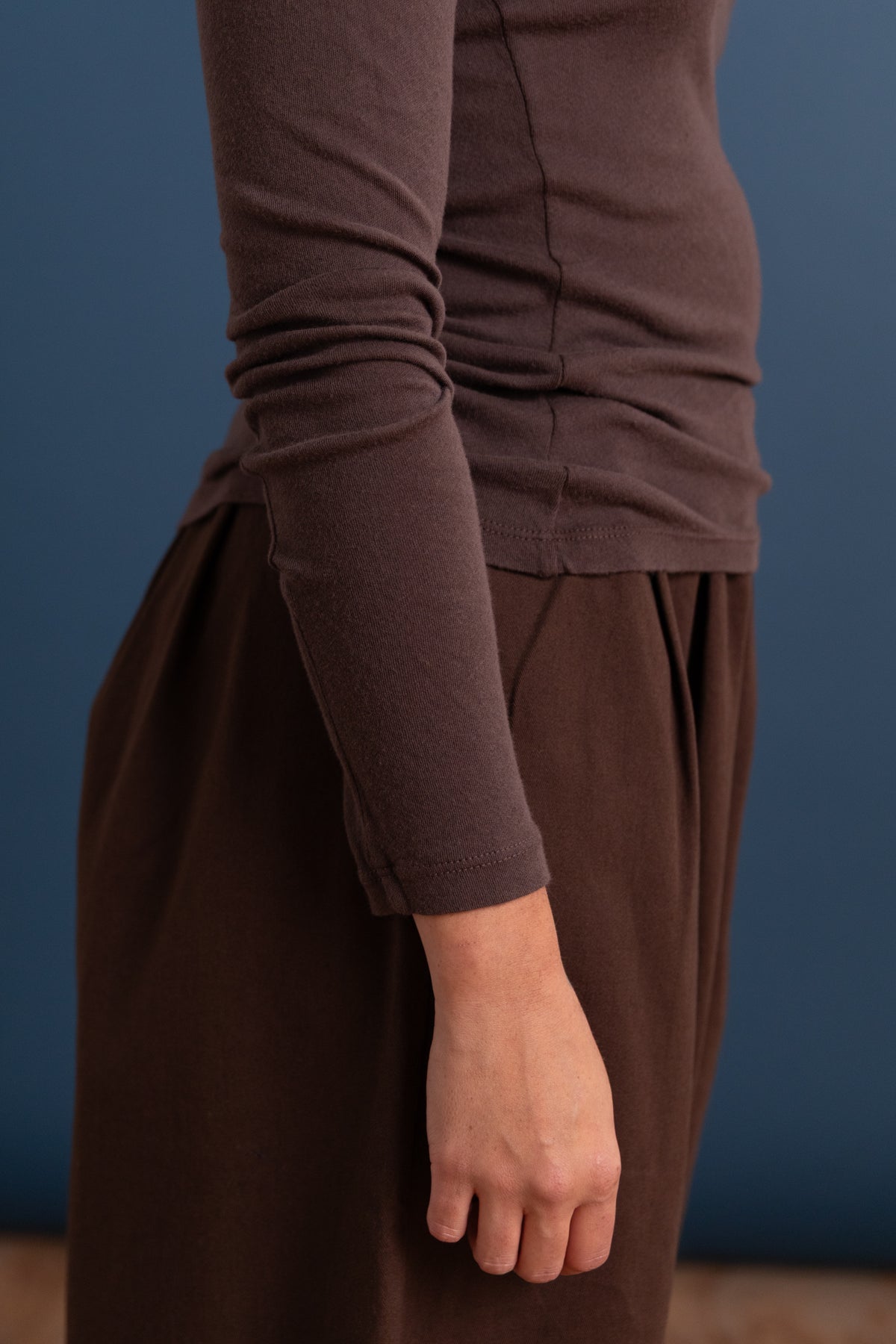 TURTLENECK LONG SLEEVE IN PLUM
