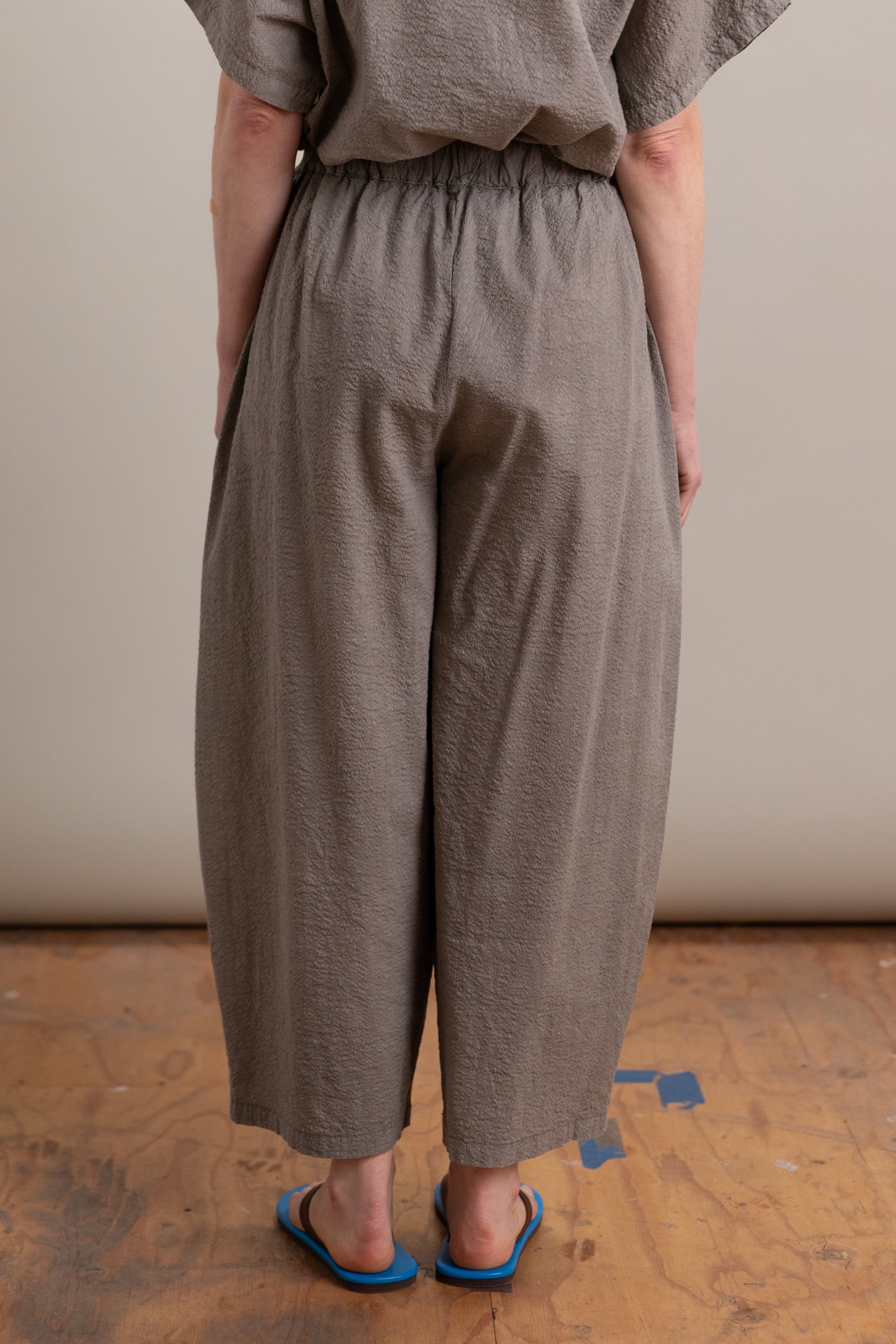 WIDE PANTS IN P. GREY