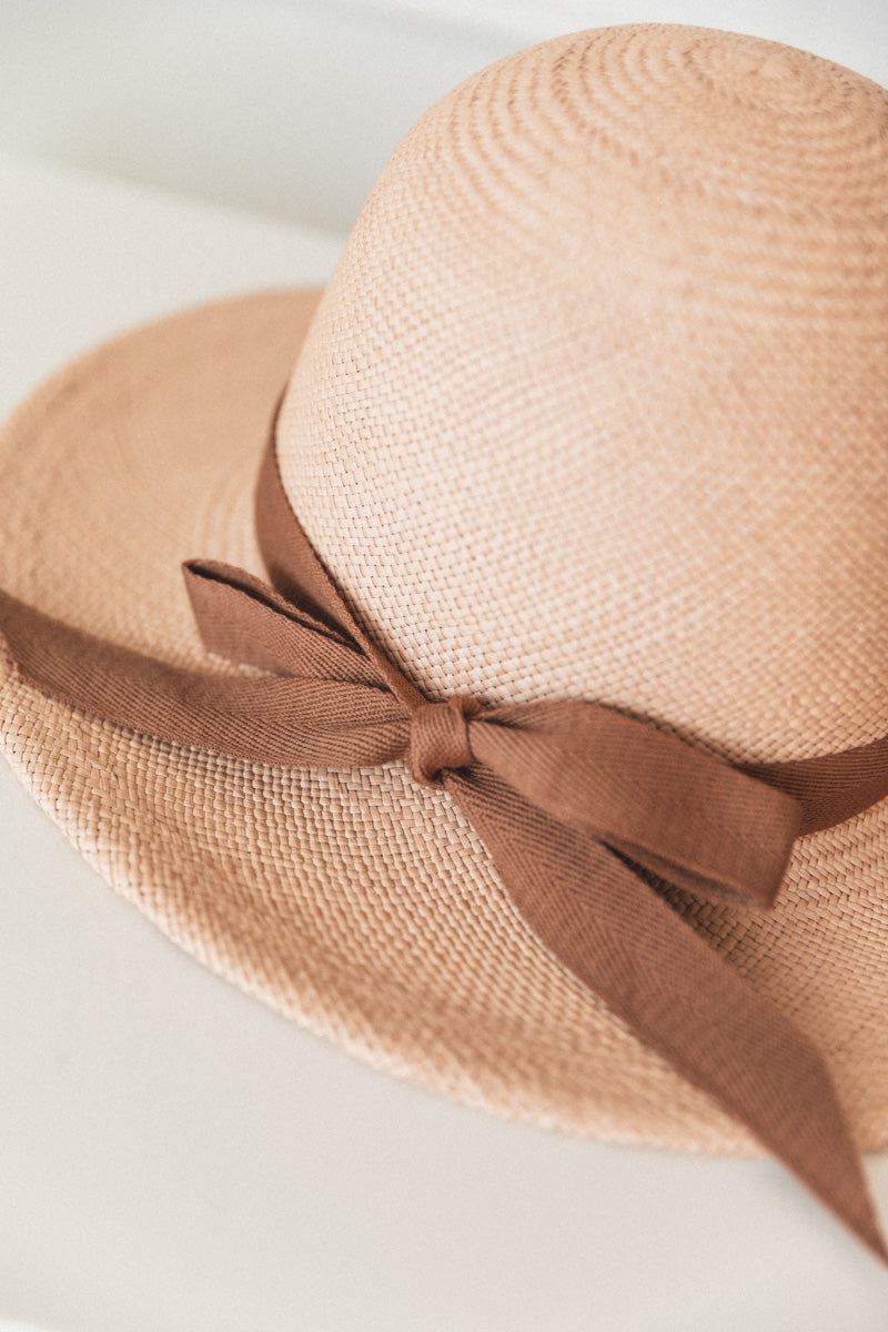 VIOLETTO WITH TWILL BOW TRIM