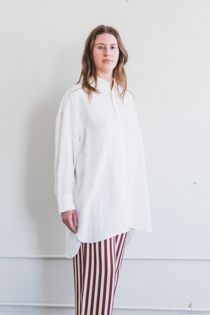 OSCAR SHIRT IN CLAY CUPRO