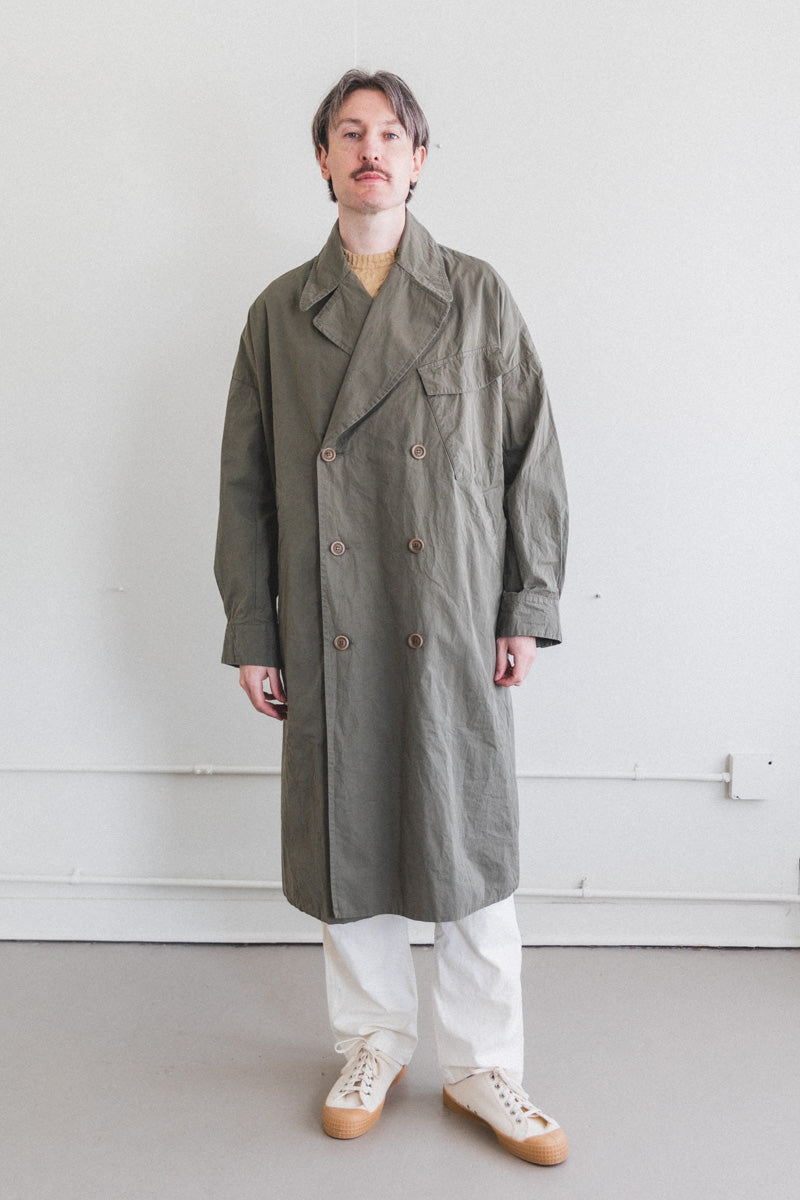 ARMY COAT IN OLIVE CARD