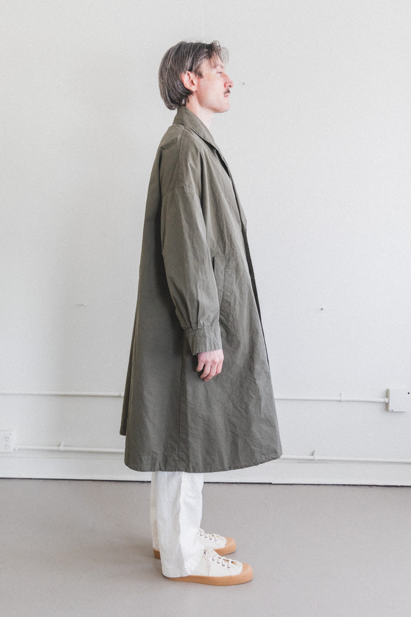 ARMY COAT IN OLIVE CARD