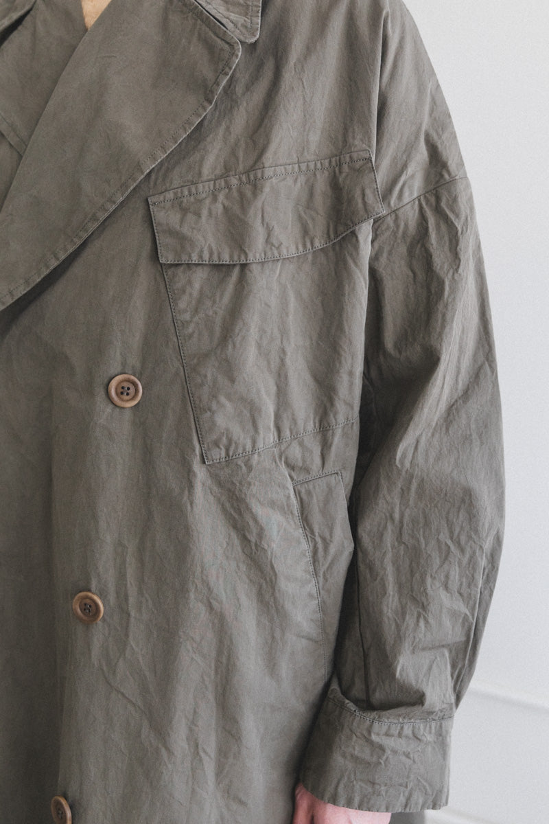ARMY COAT IN OLIVE CARD
