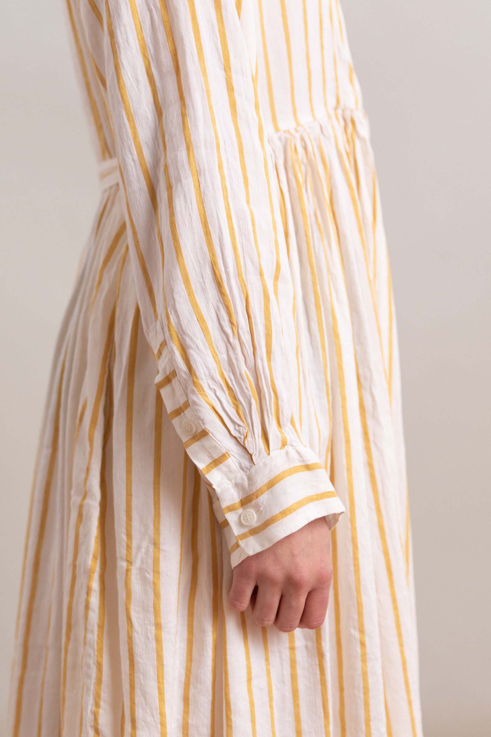 COLETTE DRESS IN LINEY STRIPE