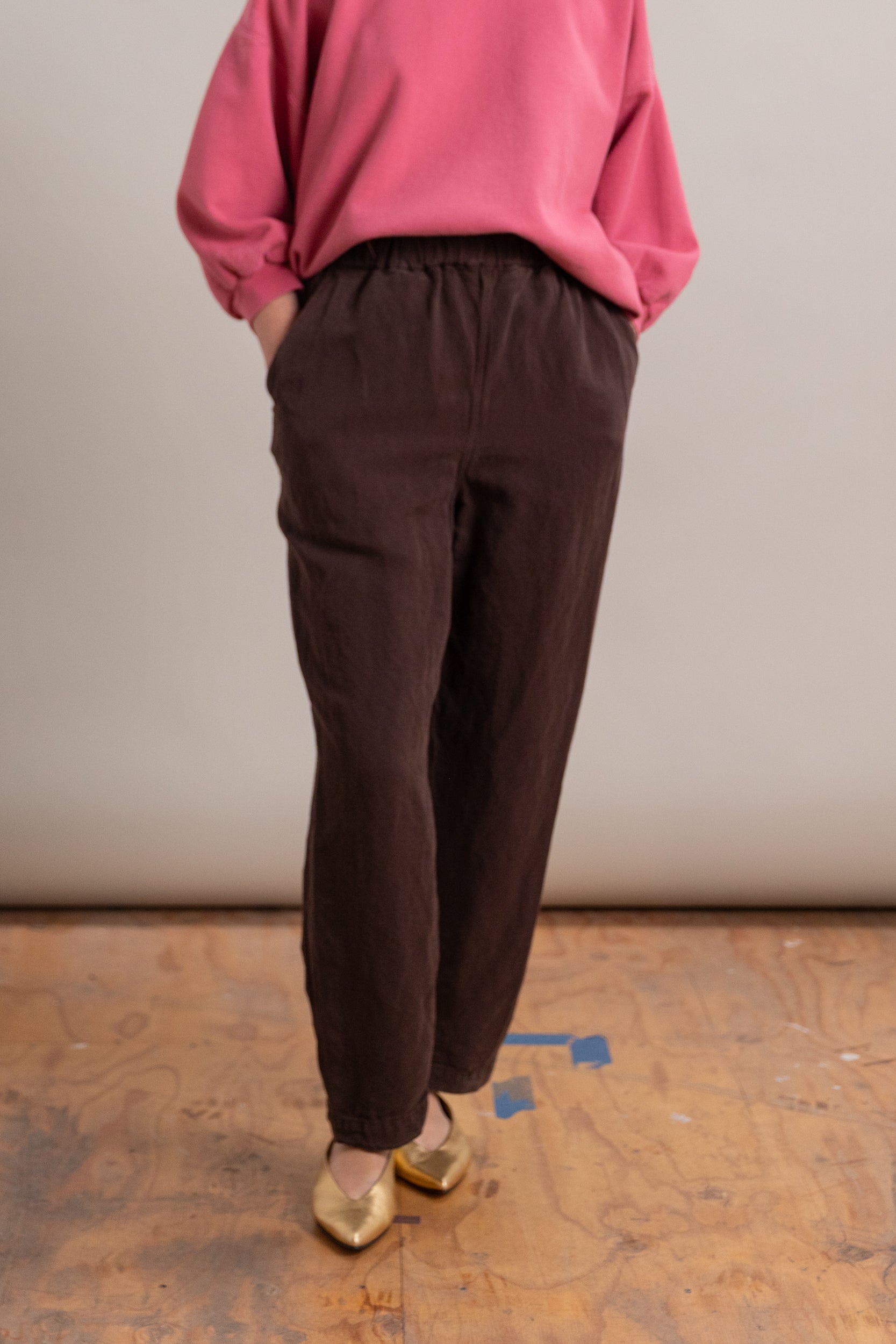 FABI PANT IN BROWN TUAREG