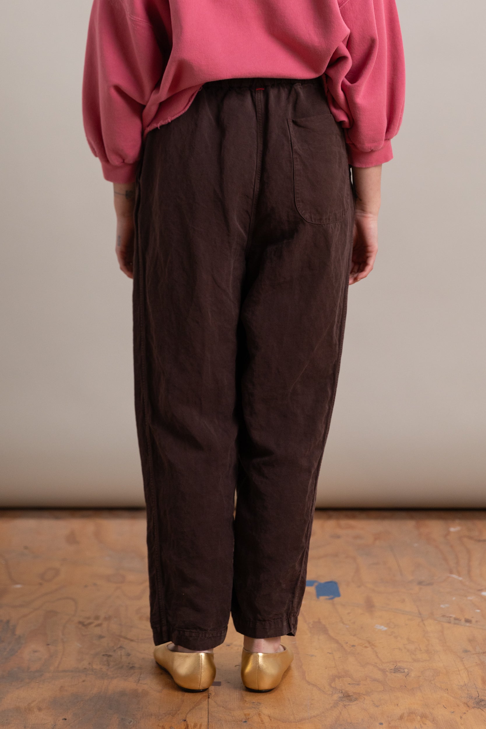 FABI PANT IN BROWN TUAREG