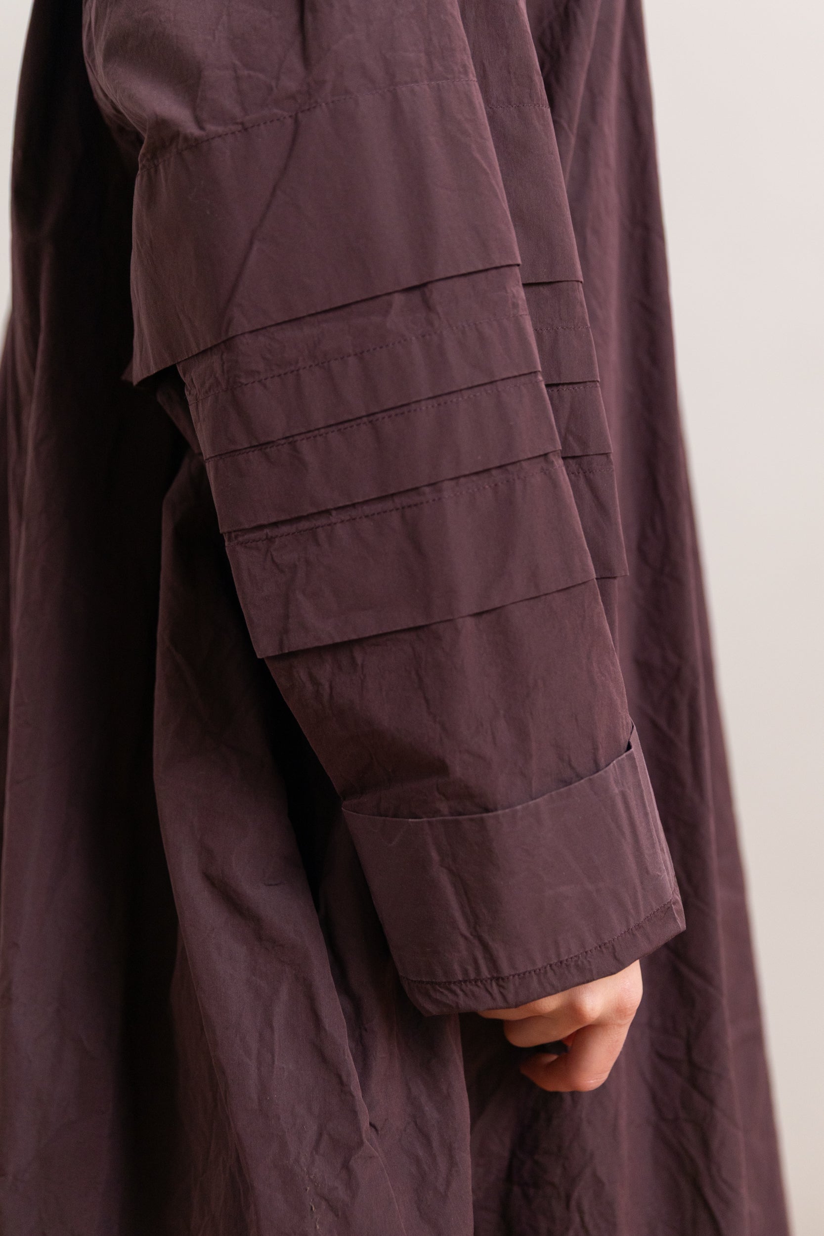 MANON DRESS IN WINE TAFFCOT