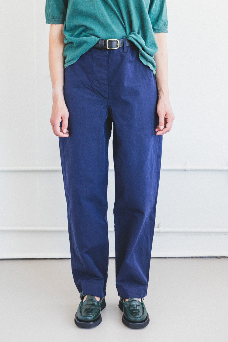 MARIE PANT IN NAVY TOUGH COT