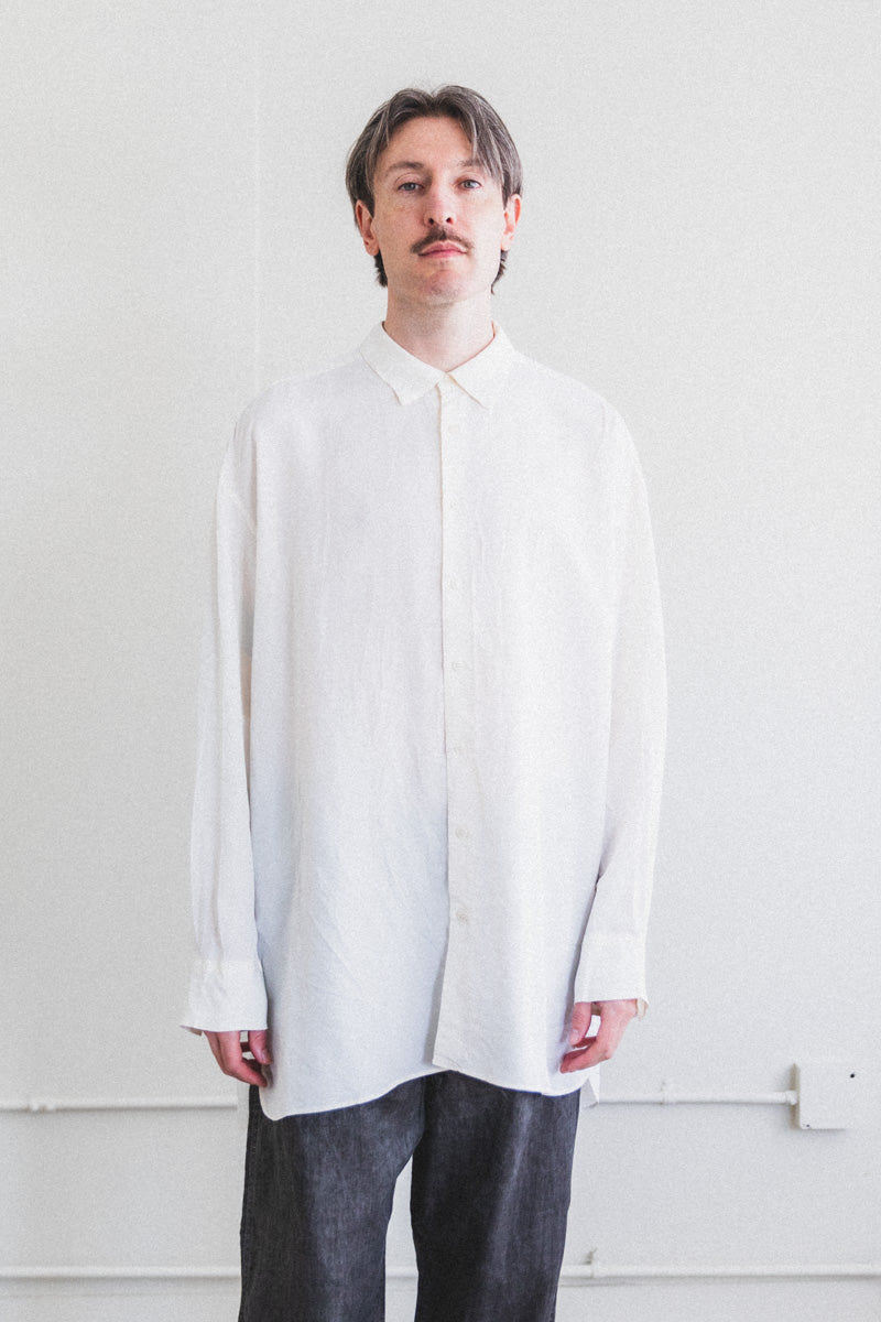 OSCAR SHIRT IN CLAY CUPRO