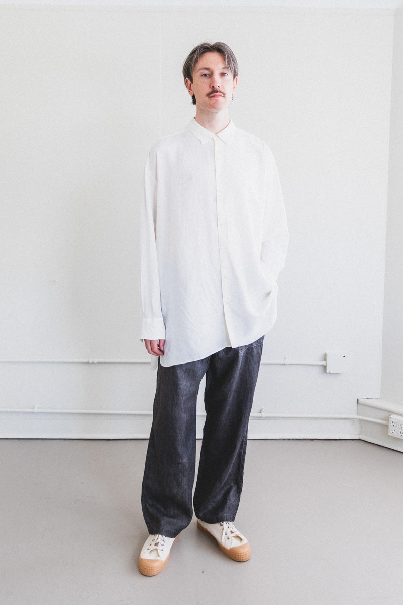 OSCAR SHIRT IN CLAY CUPRO