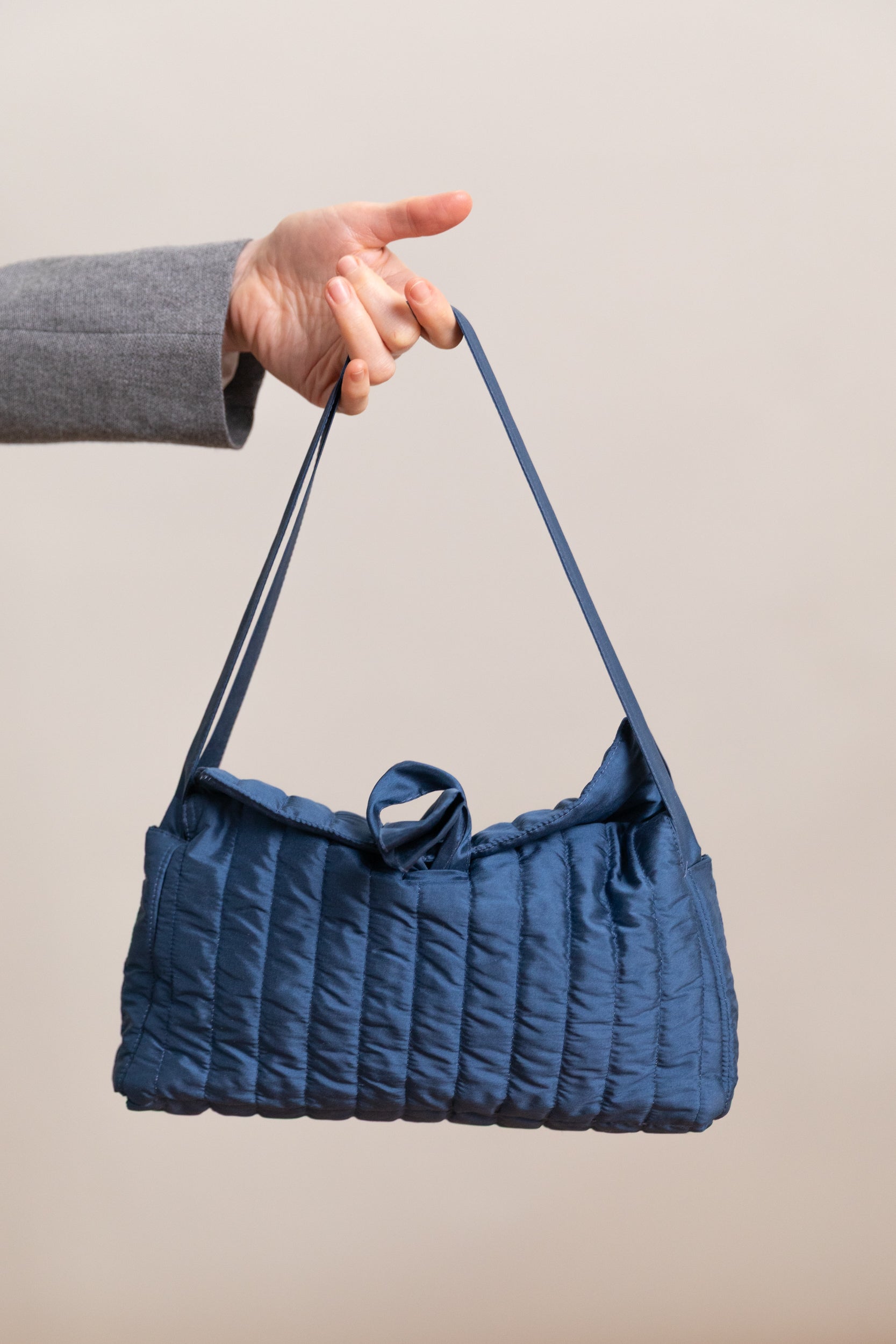 MINI CLUTCH BAG IN INSIGNIA SILK DUPION