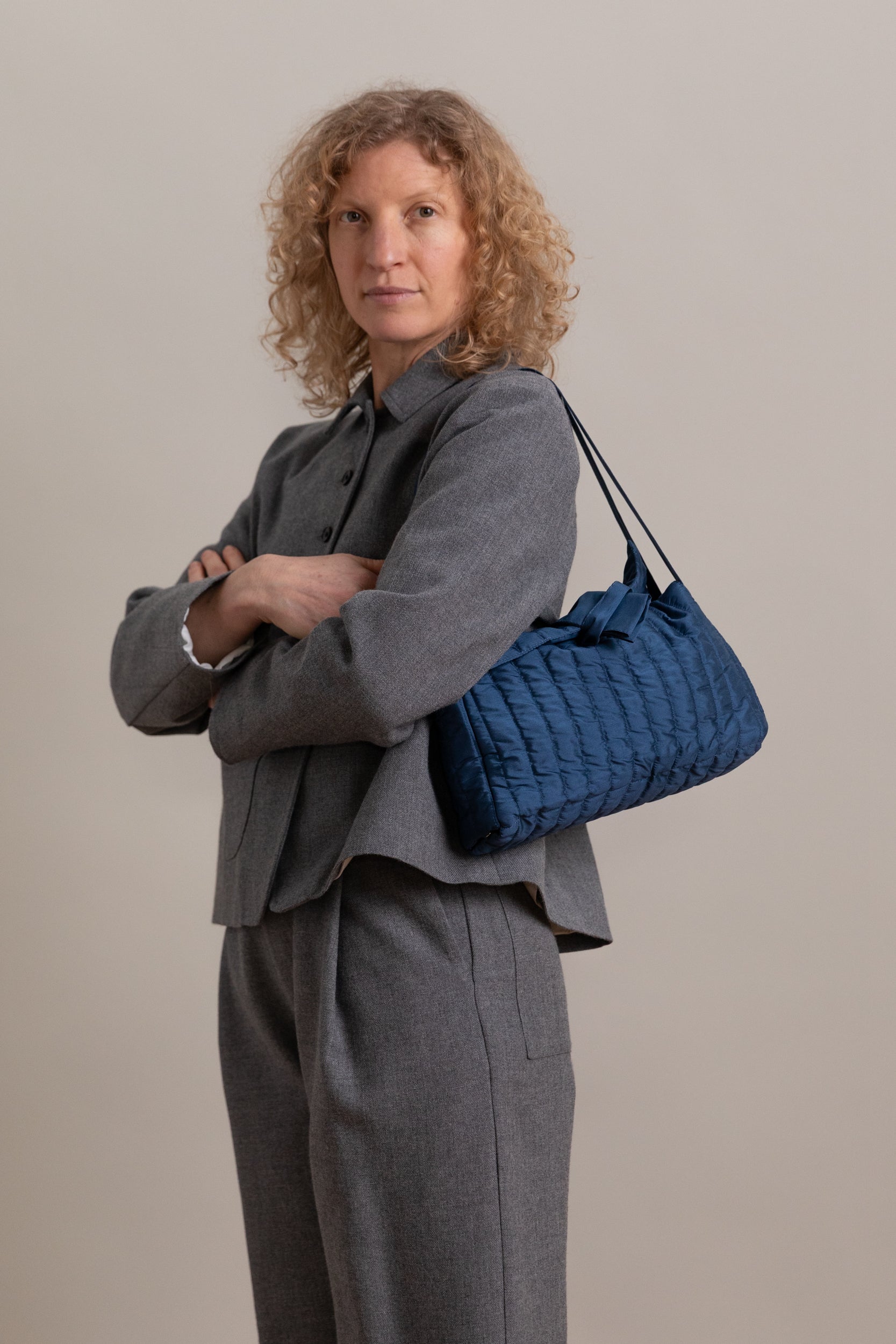 MINI CLUTCH BAG IN INSIGNIA SILK DUPION