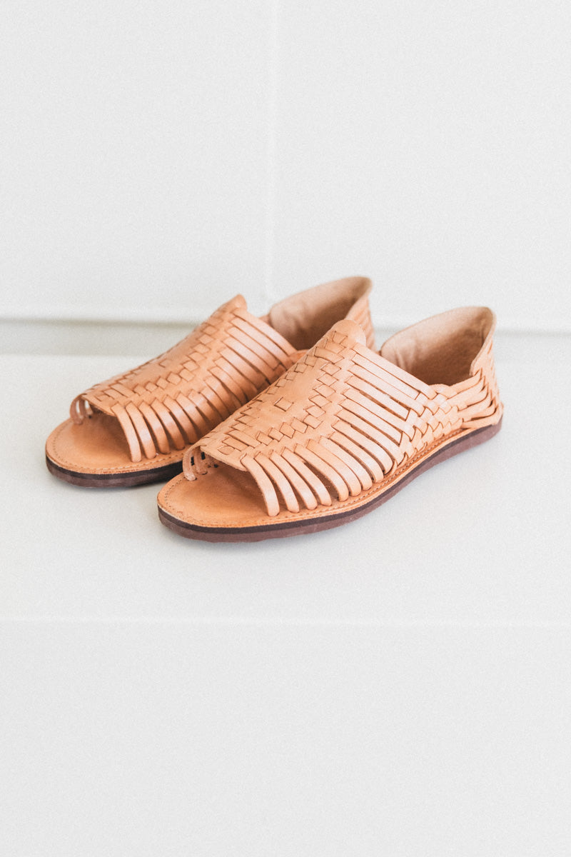 MEN'S CHICHEN SANDAL IN TAN LEATHER