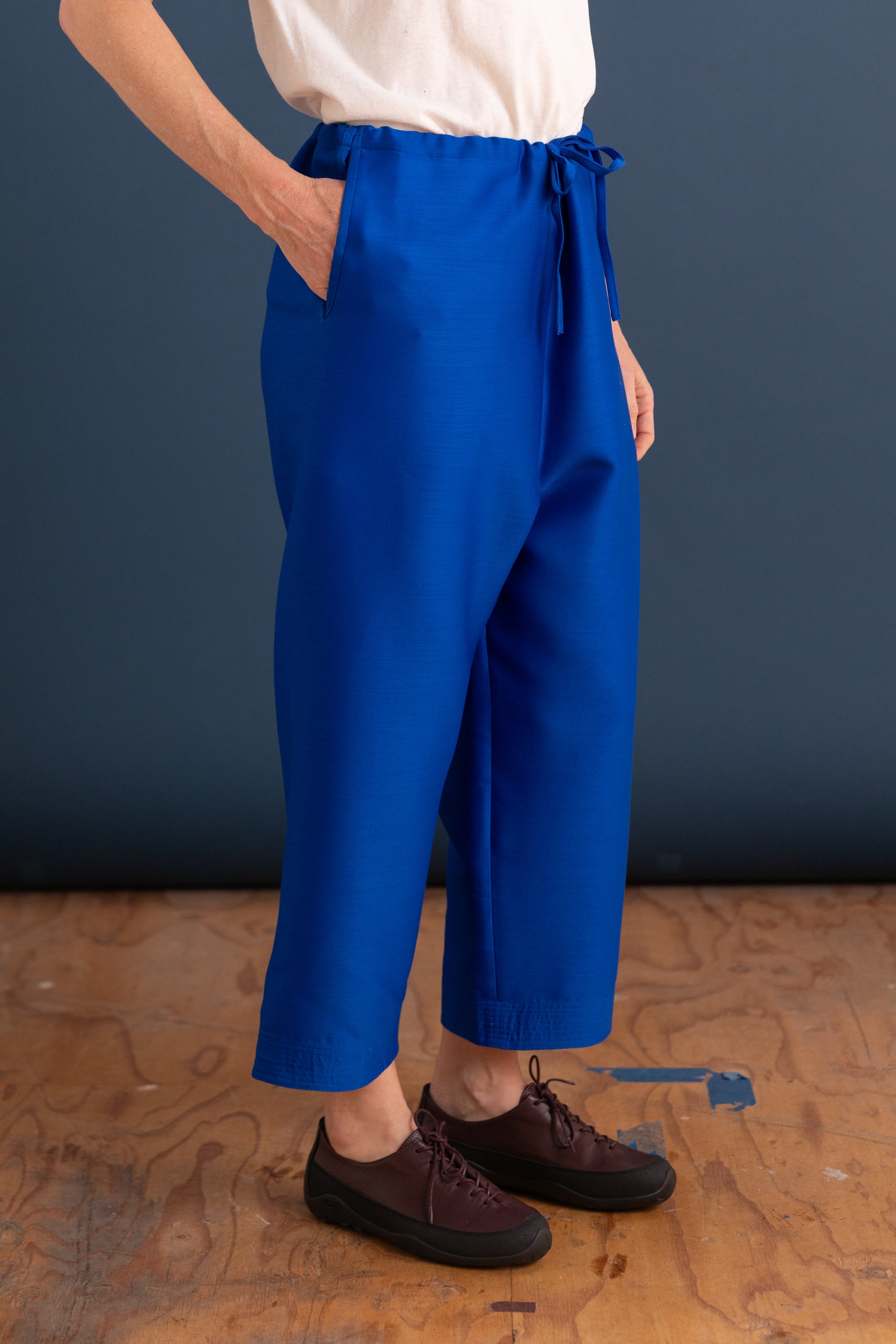 CALLUM PANT IN YVES WOOL SILK