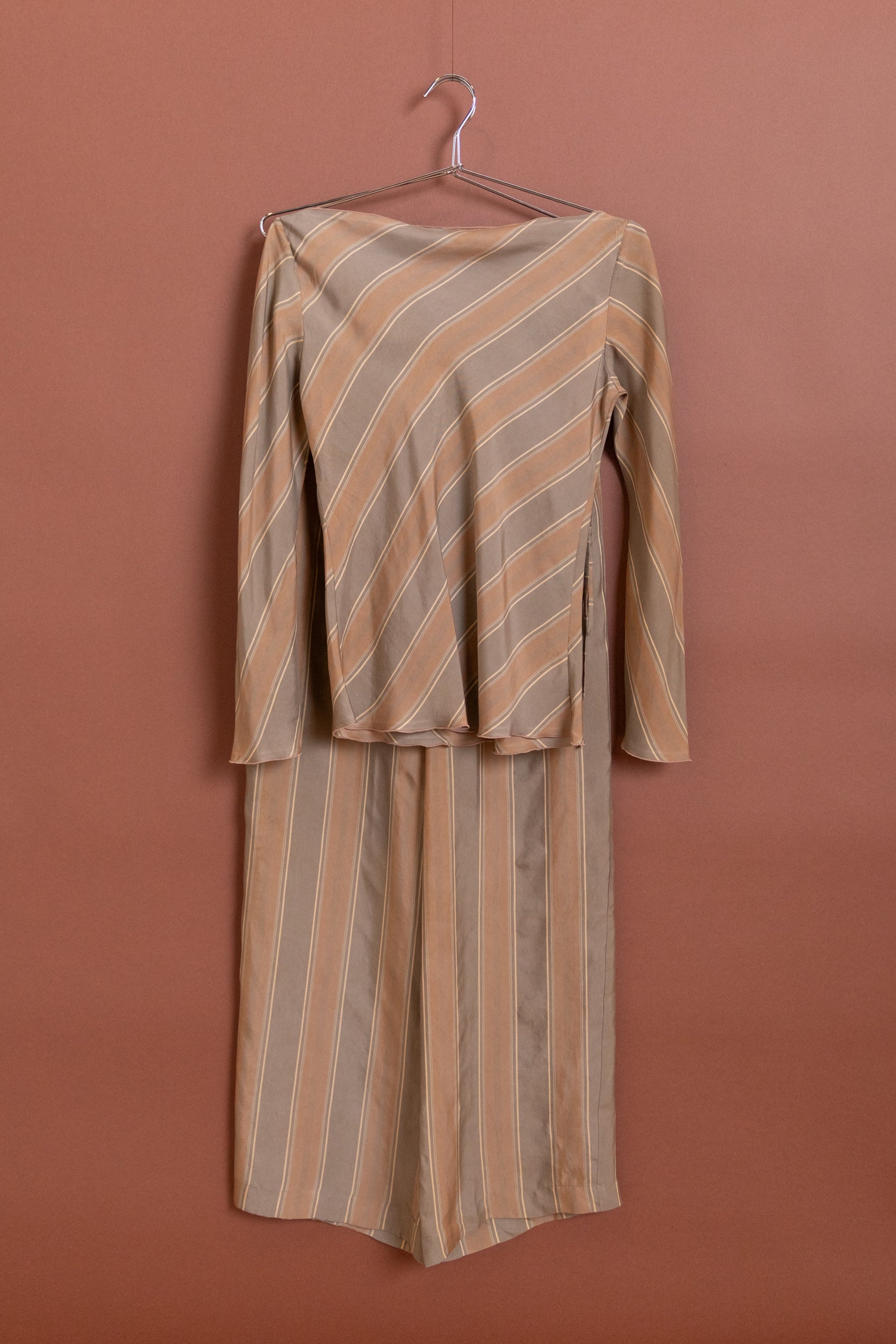 GRANT PANT IN TIE STRIPE