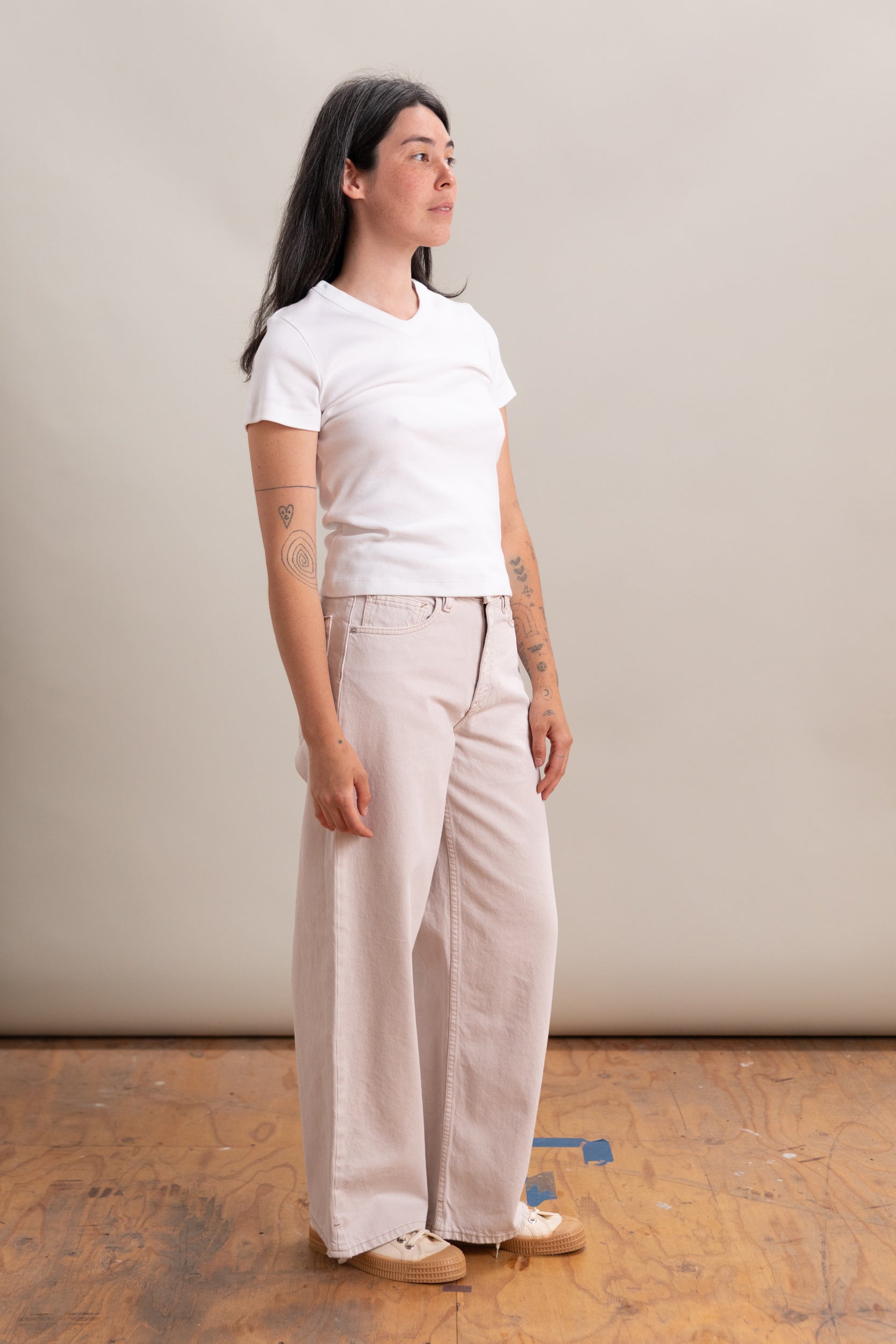 SLING JEANS IN SALT