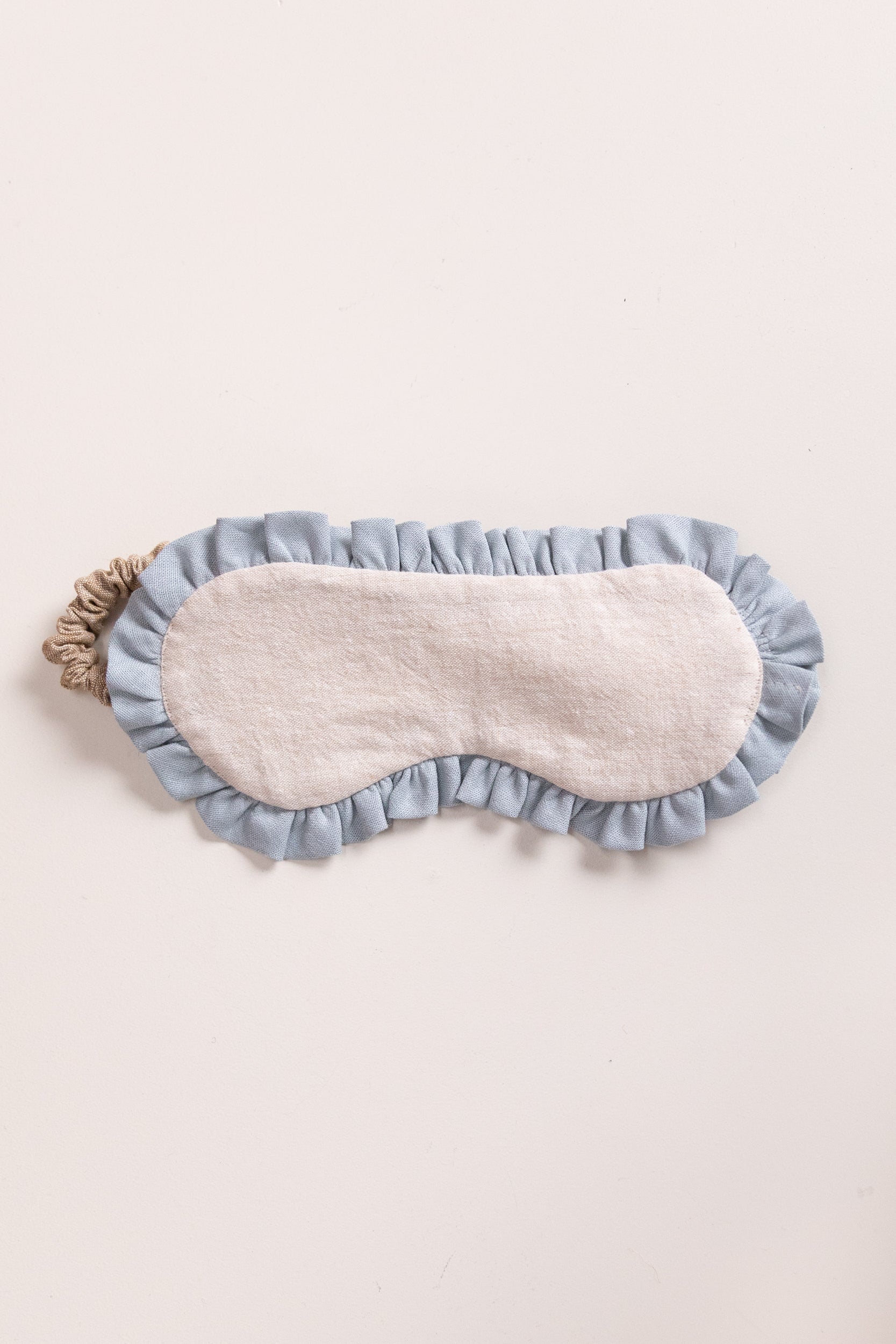 EYE MASK IN CREAM LINEN