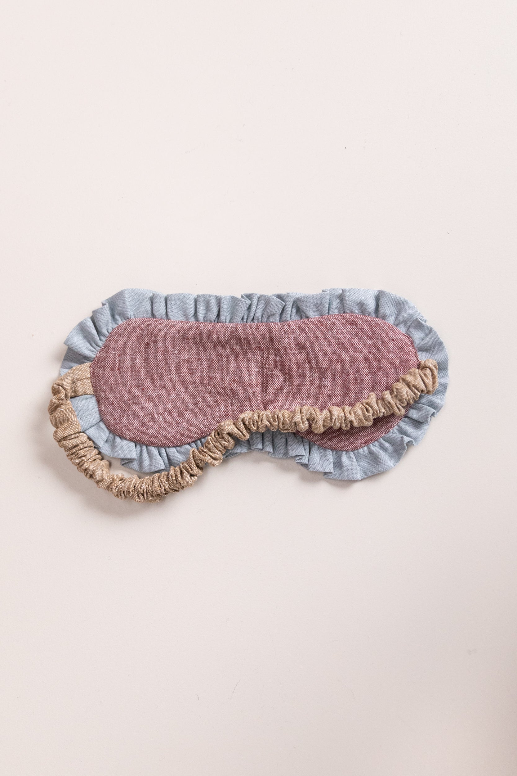 EYE MASK IN CREAM LINEN