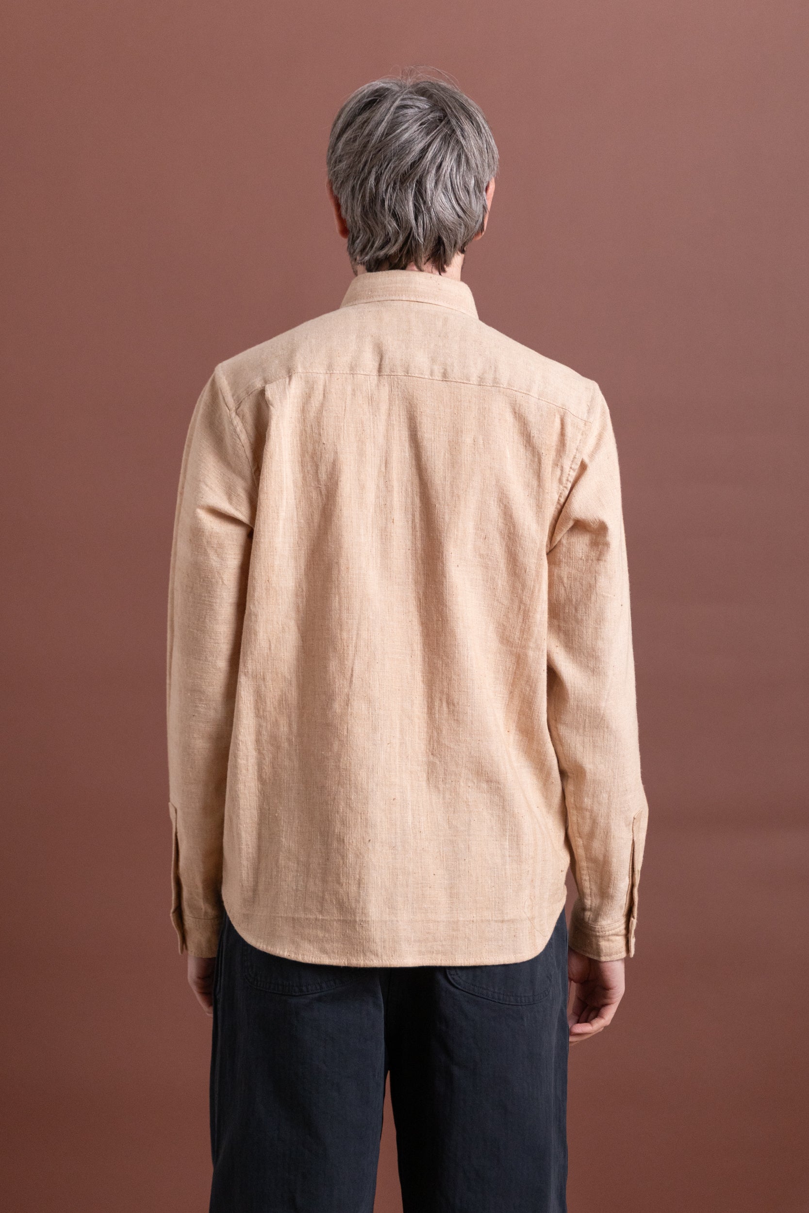 ENCINO PINTOR SHIRT IN NATURAL DYE