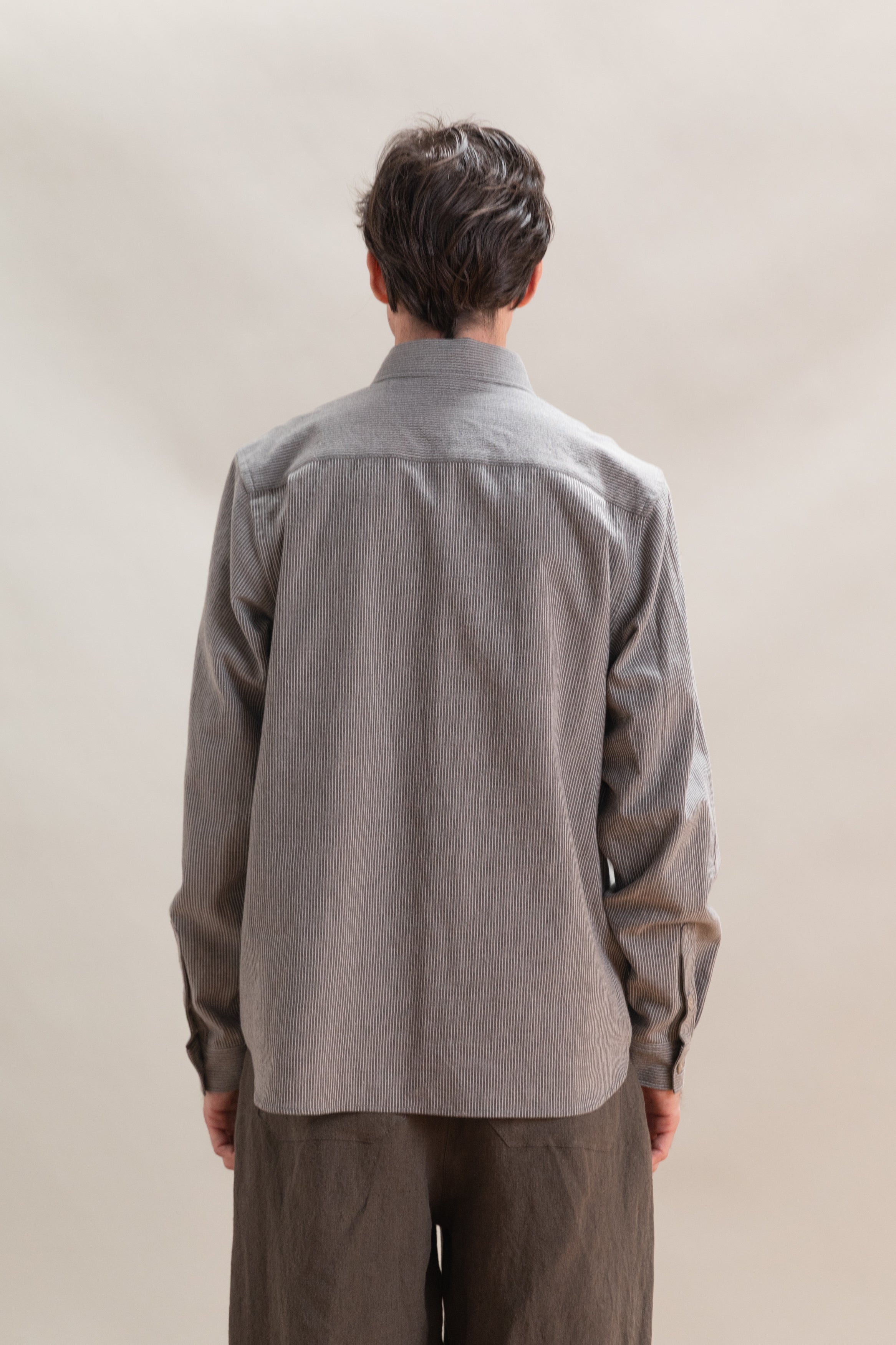 PINTOR SHIRT IN DAIMYO STRIPE COTTON